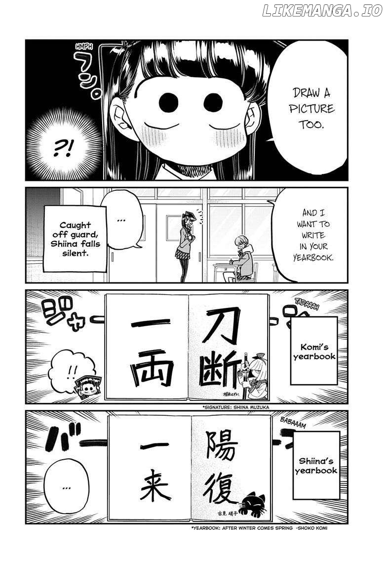 Komi-san wa Komyushou Desu Chapter 497 - page 3