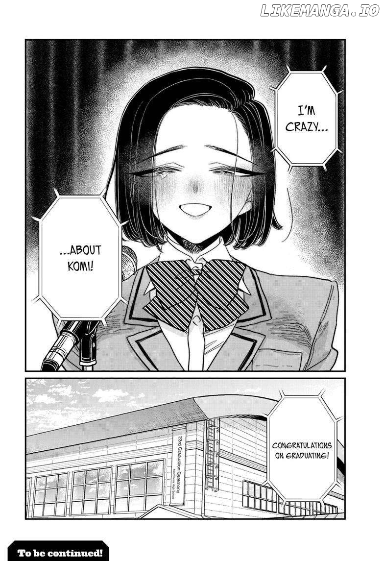 Komi-san wa Komyushou Desu Chapter 498 - page 11