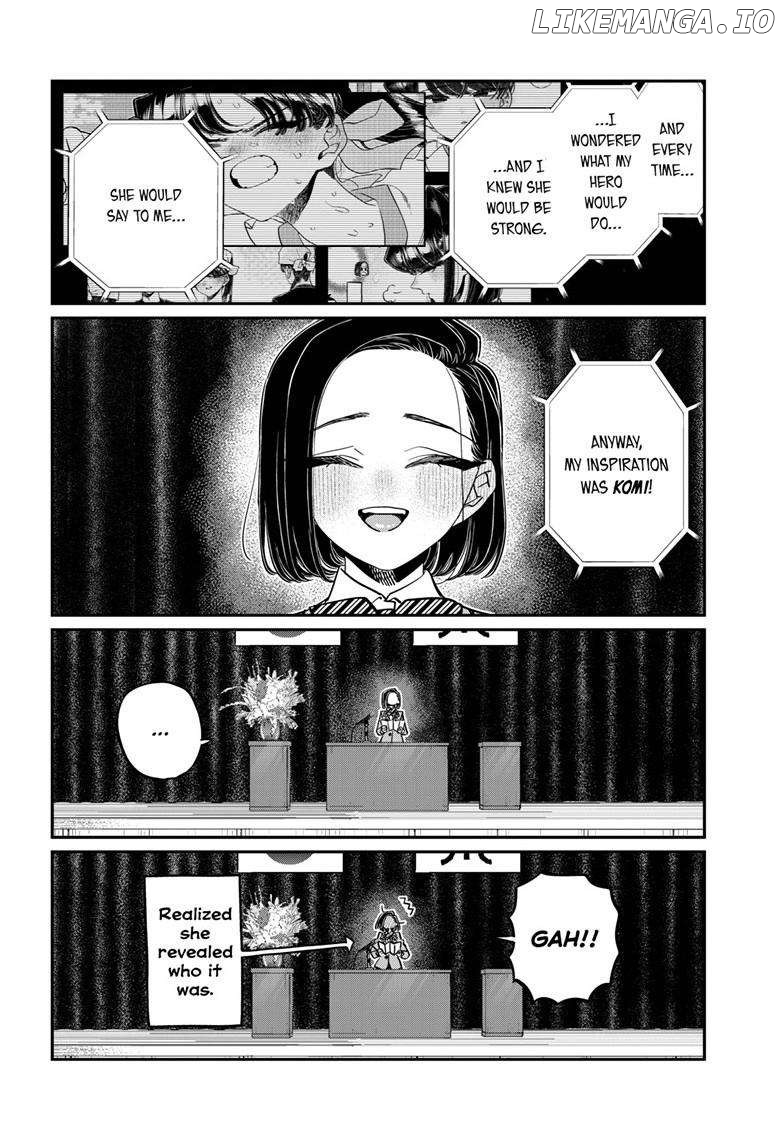 Komi-san wa Komyushou Desu Chapter 498 - page 9