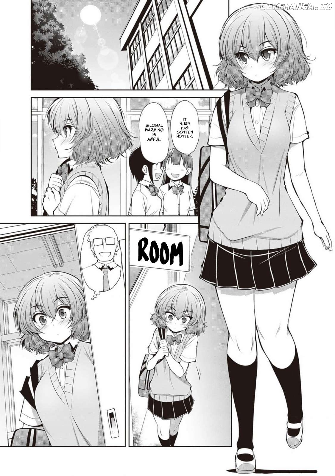 Saegusa-San Wa Megane-Senpai To Koi O Egaku Chapter 6 - page 1