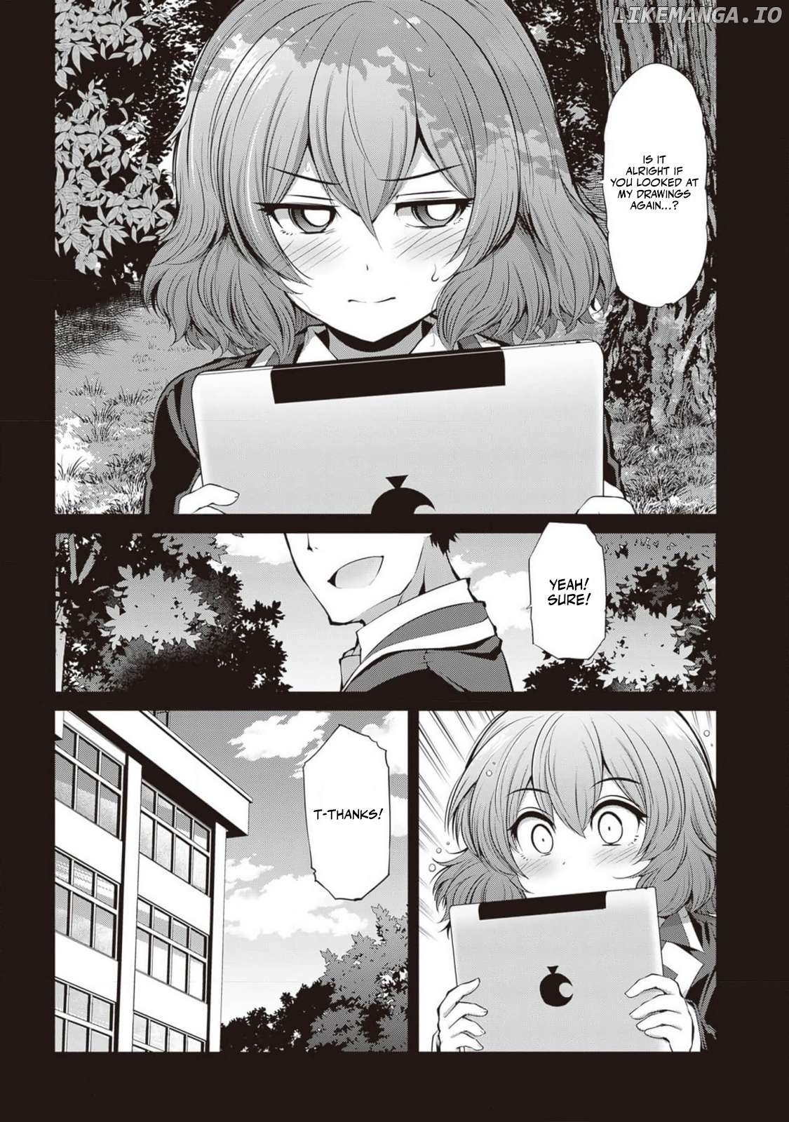 Saegusa-San Wa Megane-Senpai To Koi O Egaku Chapter 6 - page 14