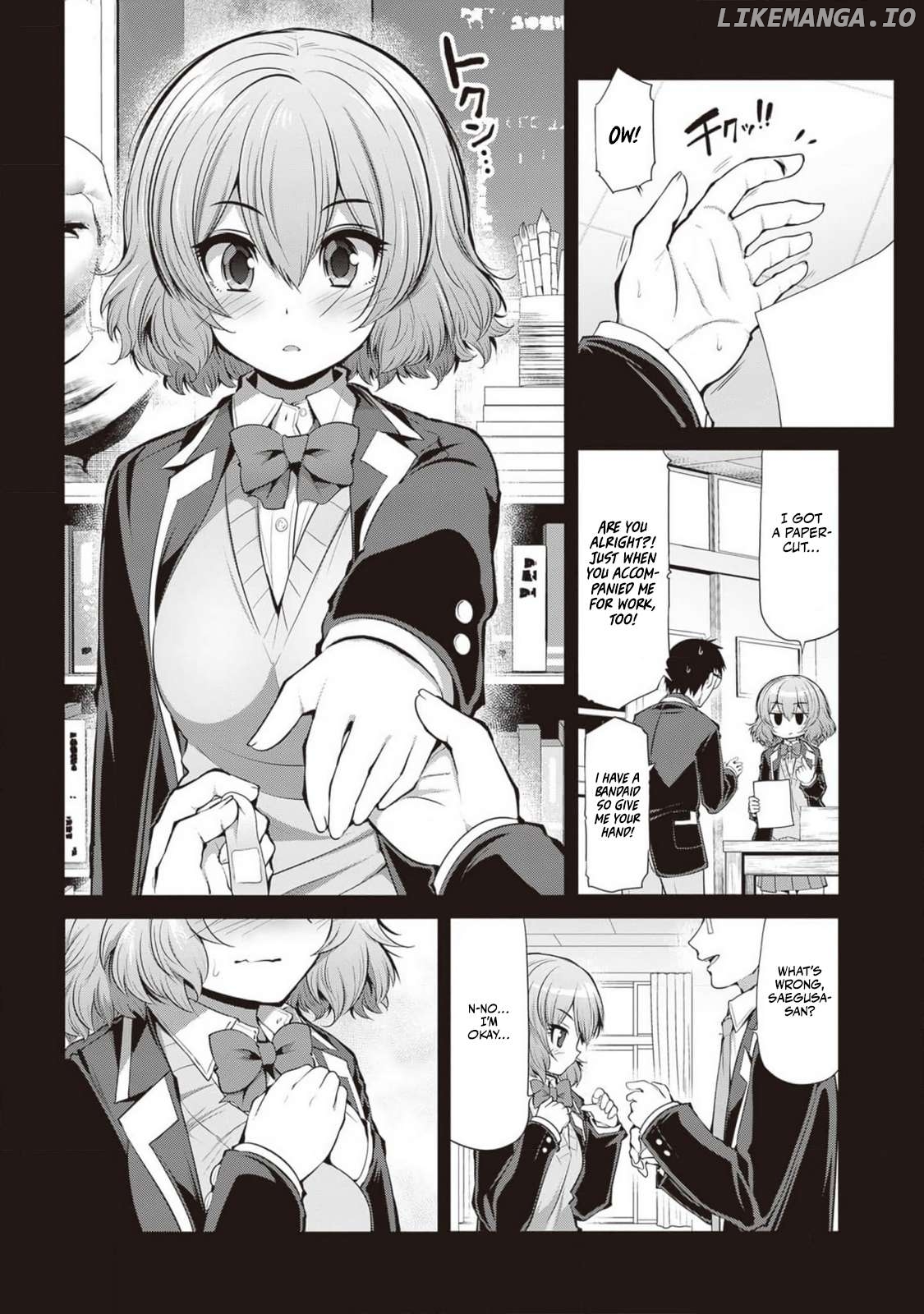 Saegusa-San Wa Megane-Senpai To Koi O Egaku Chapter 6 - page 16