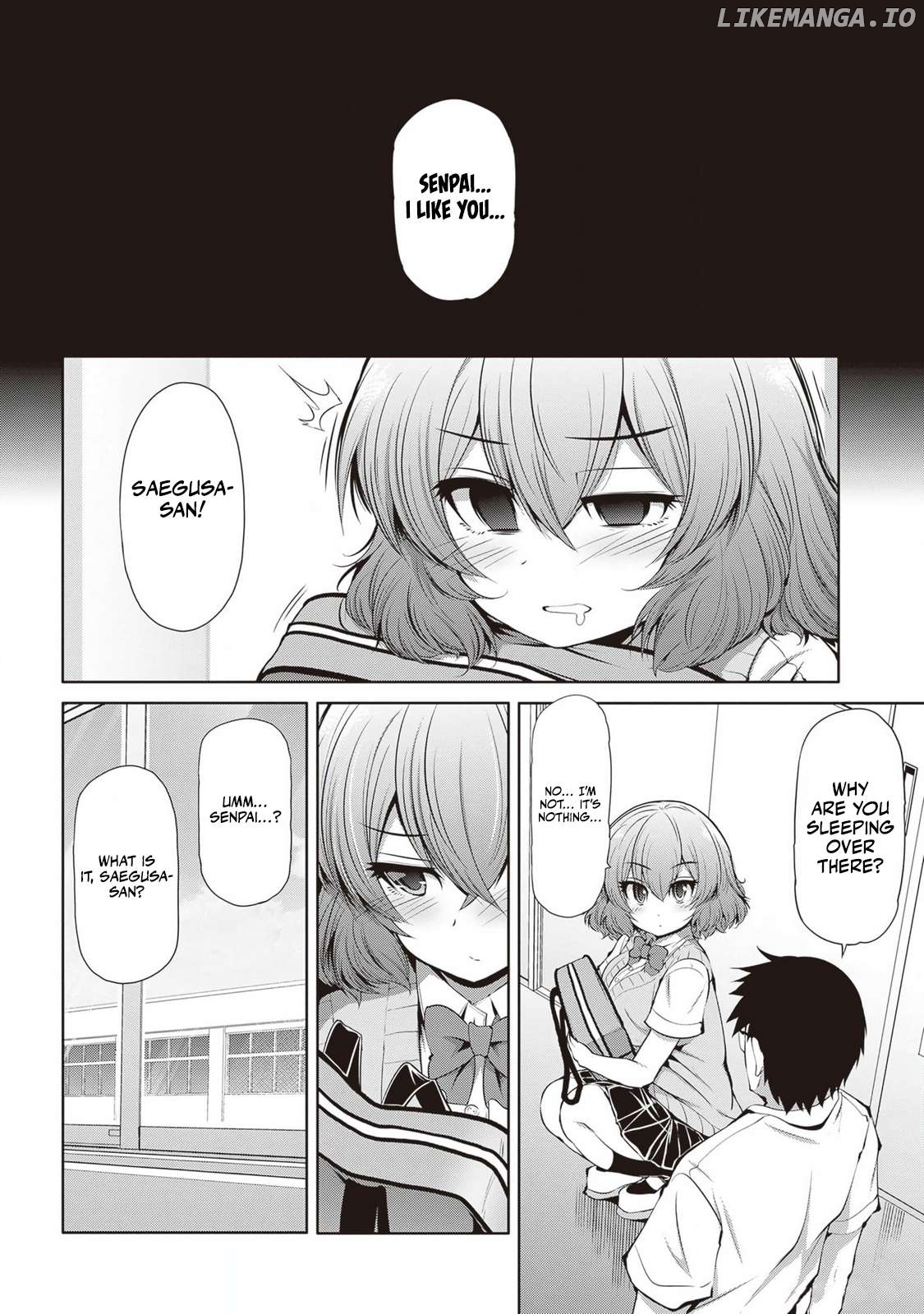 Saegusa-San Wa Megane-Senpai To Koi O Egaku Chapter 6 - page 24