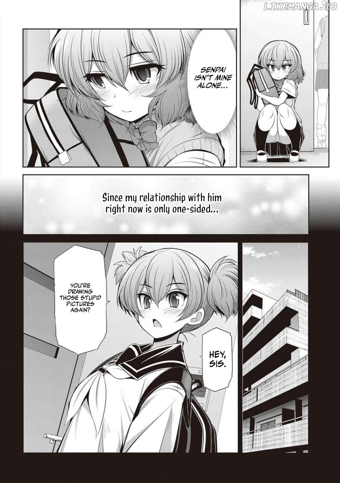 Saegusa-San Wa Megane-Senpai To Koi O Egaku Chapter 6 - page 4