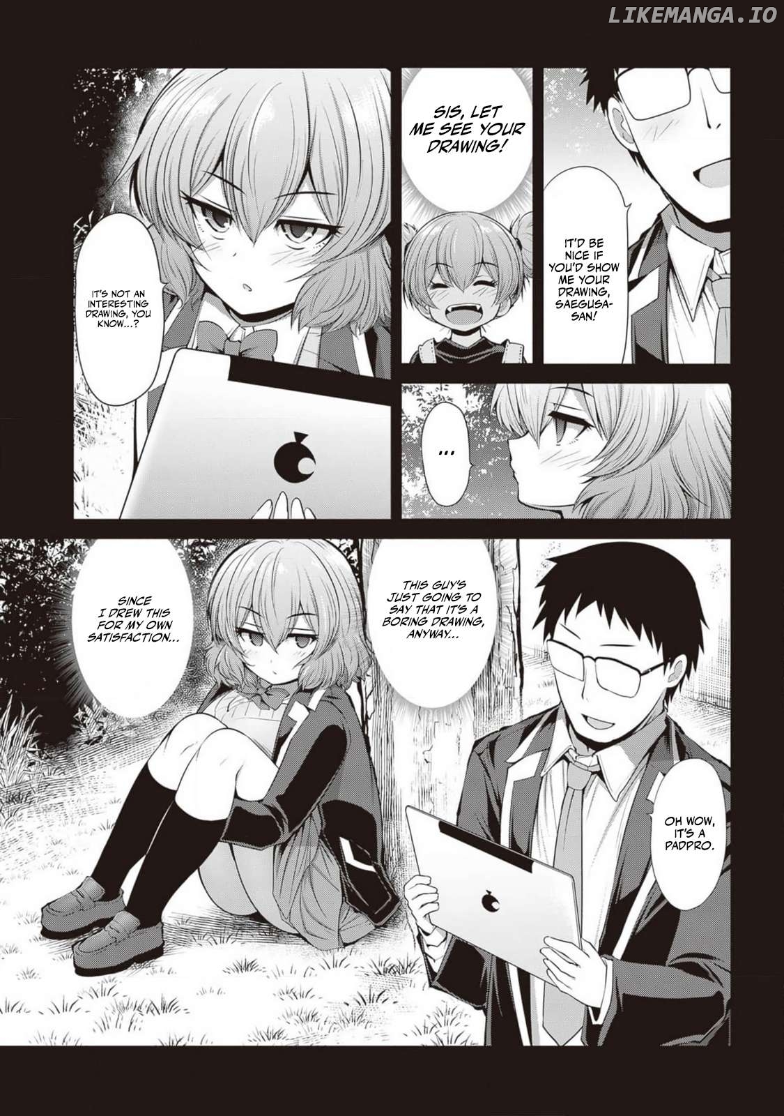 Saegusa-San Wa Megane-Senpai To Koi O Egaku Chapter 6 - page 7