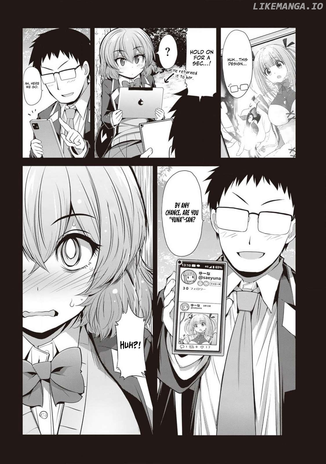 Saegusa-San Wa Megane-Senpai To Koi O Egaku Chapter 6 - page 8