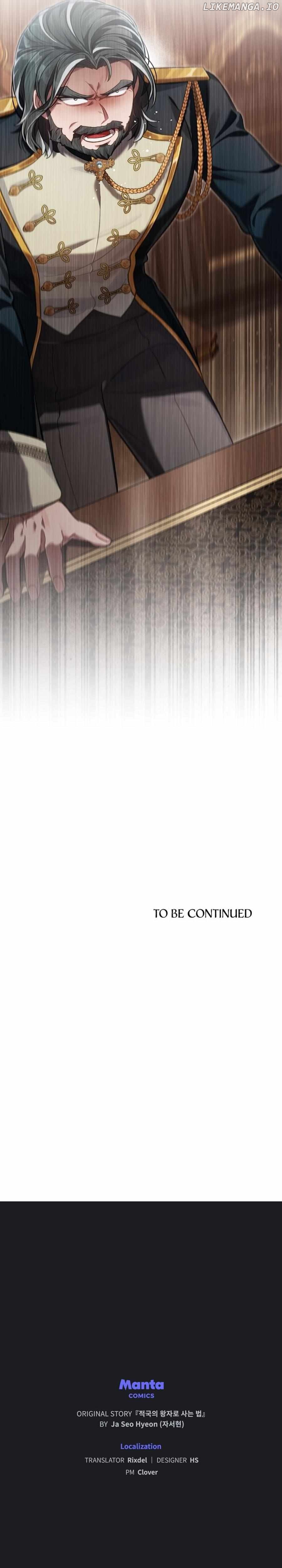 Living as the Enemy Prince Chapter 63 - page 25