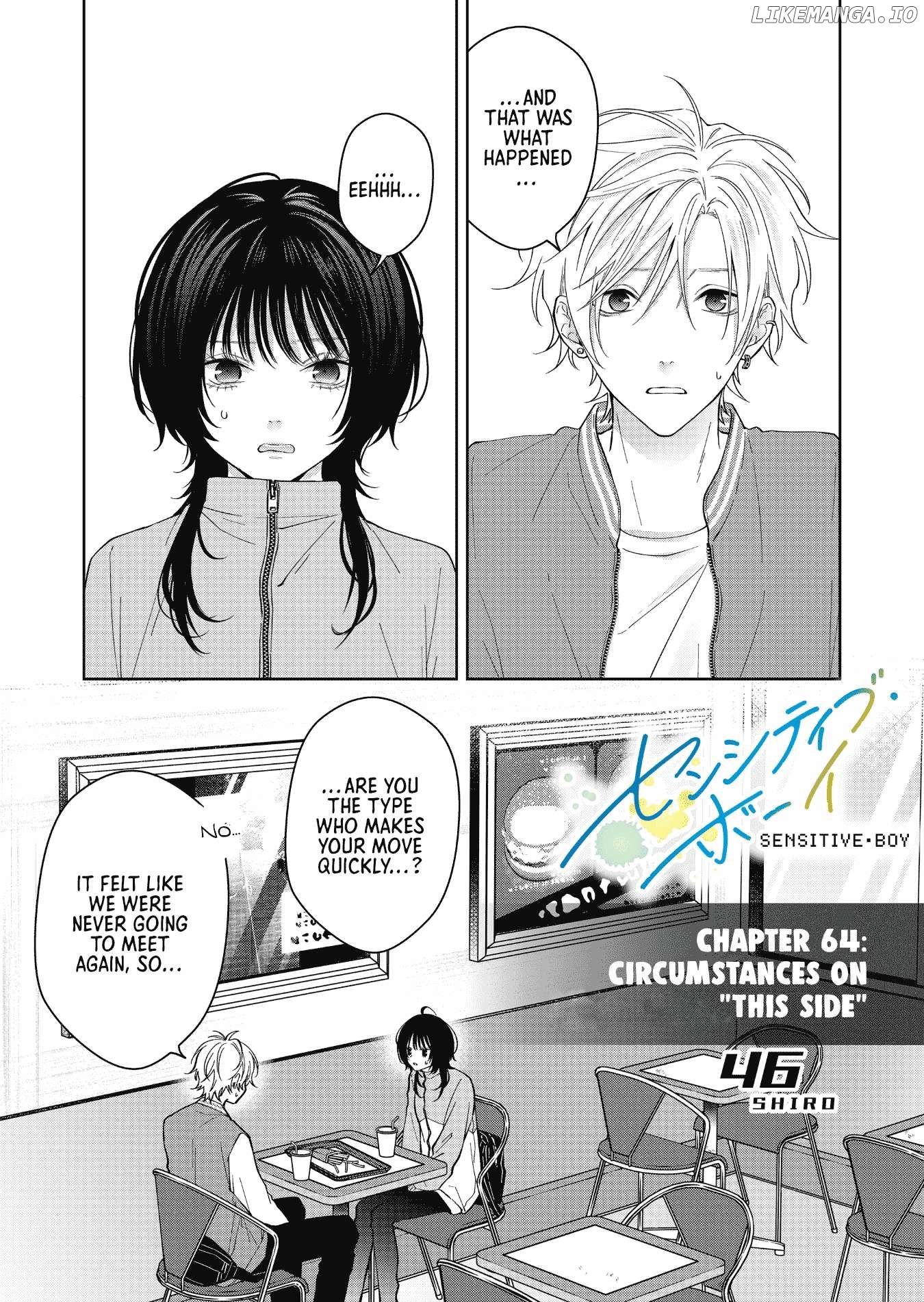 Sensitive Boy Chapter 64 - page 1