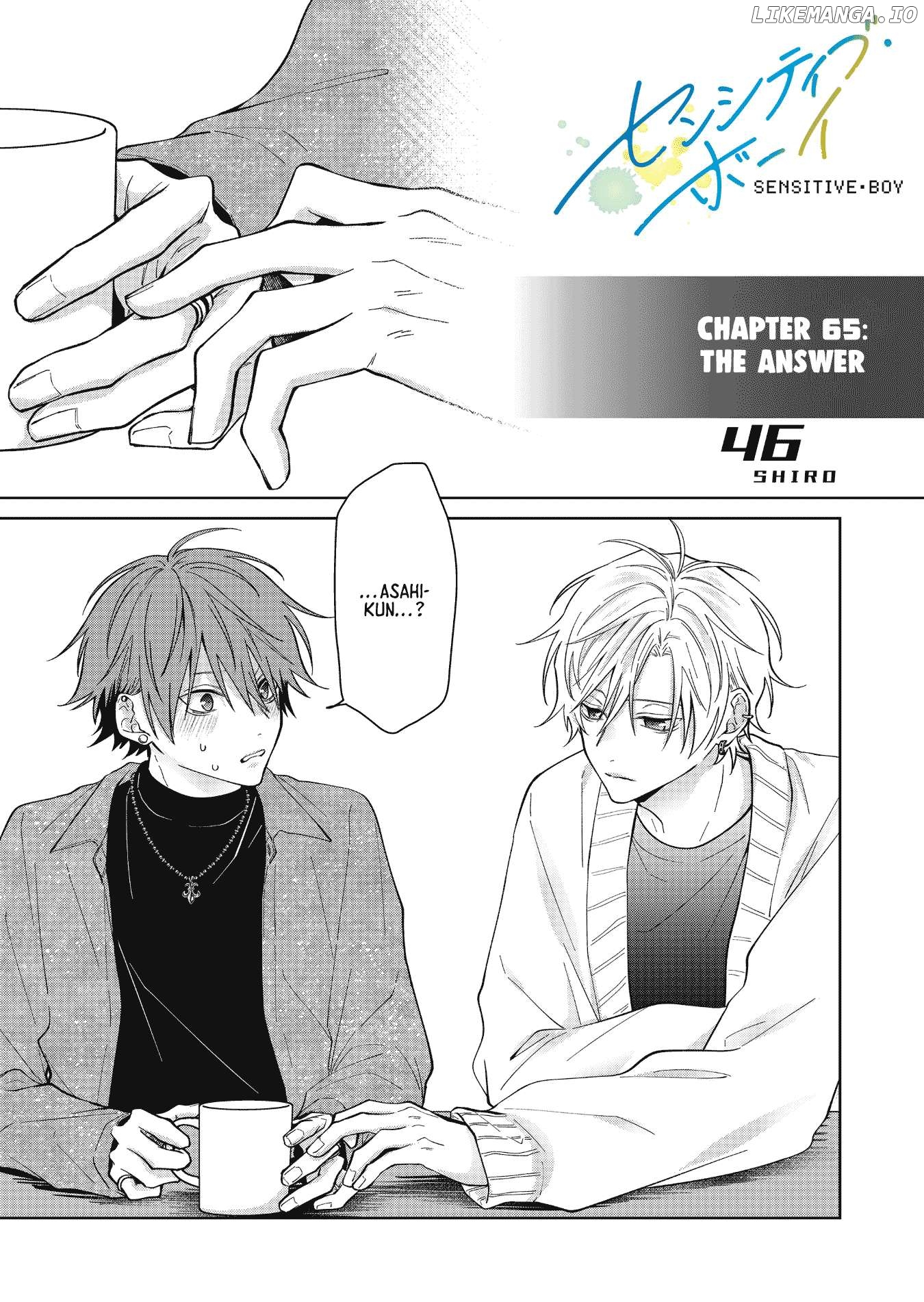 Sensitive Boy Chapter 65 - page 1