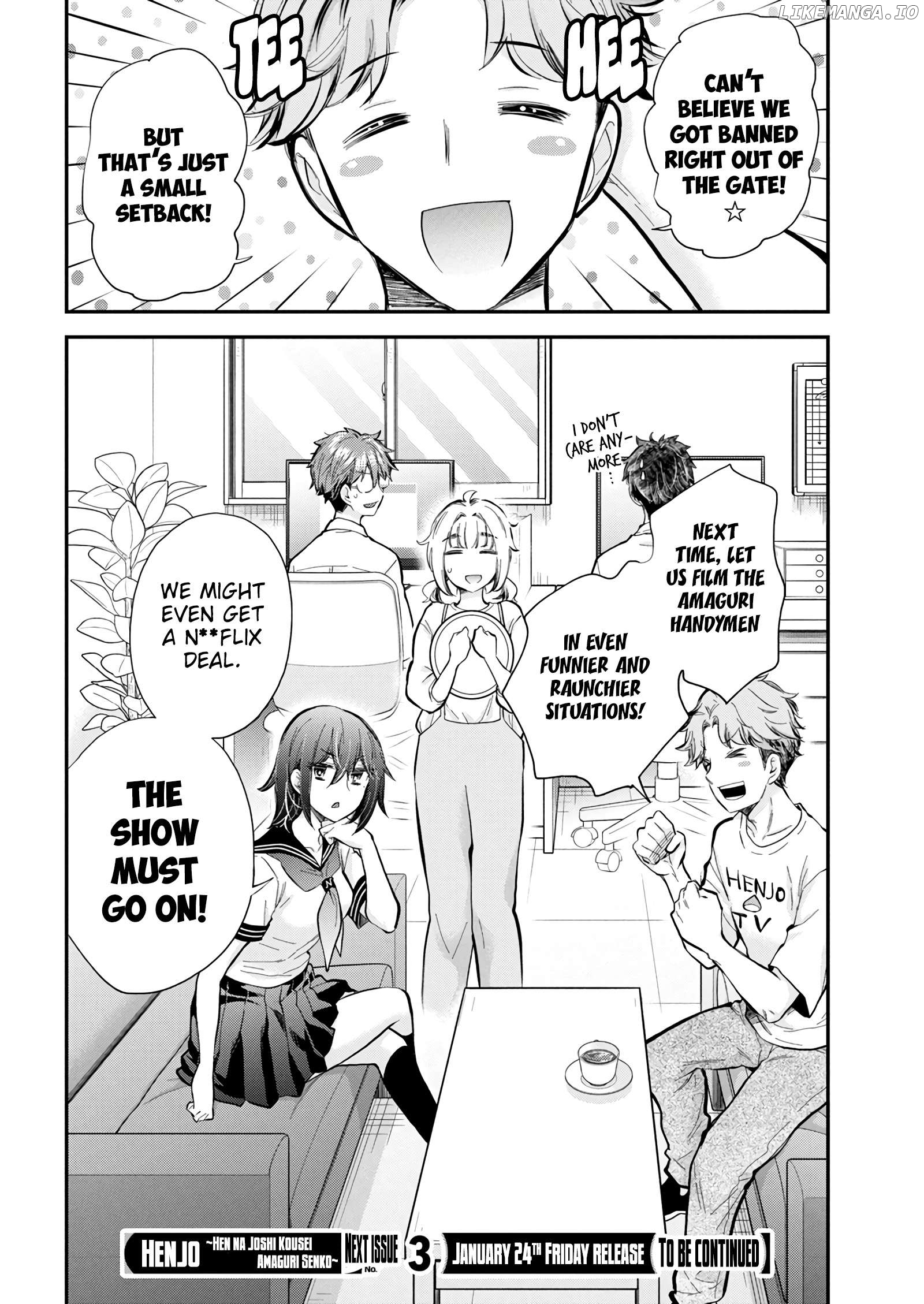 Henjyo - Hen na Jyoshi Kousei Amaguri Senko Chapter 129 - page 22