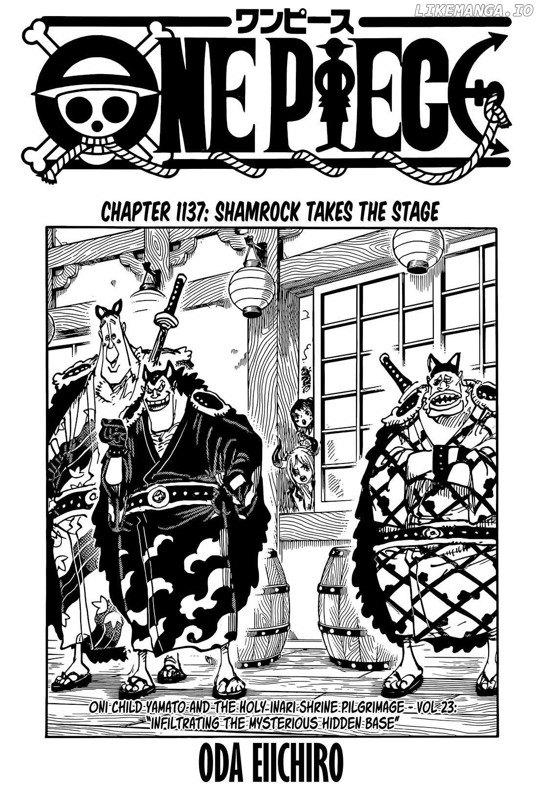 One Piece Chapter 1137 - page 1