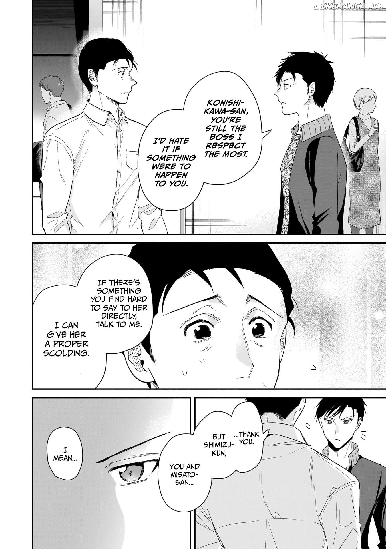 Misato-San Is A Bit Cold Towards Her Boss Who Pampers Chapter 26 - page 6