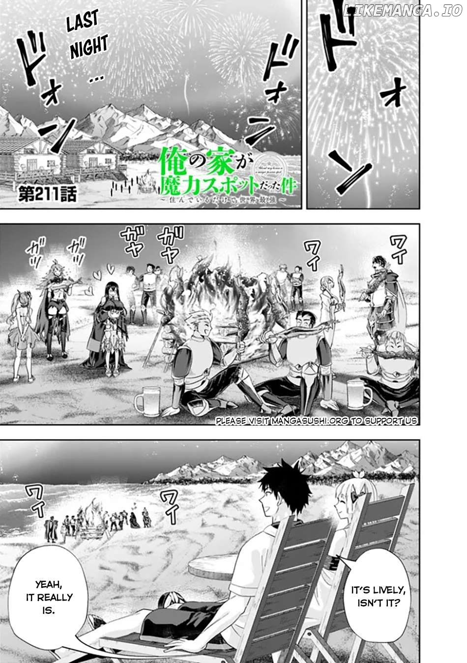 Ore no ie ga Maryoku Spot Datta Ken - Sundeiru Dake de Sekai Saikyou Chapter 211 - page 2
