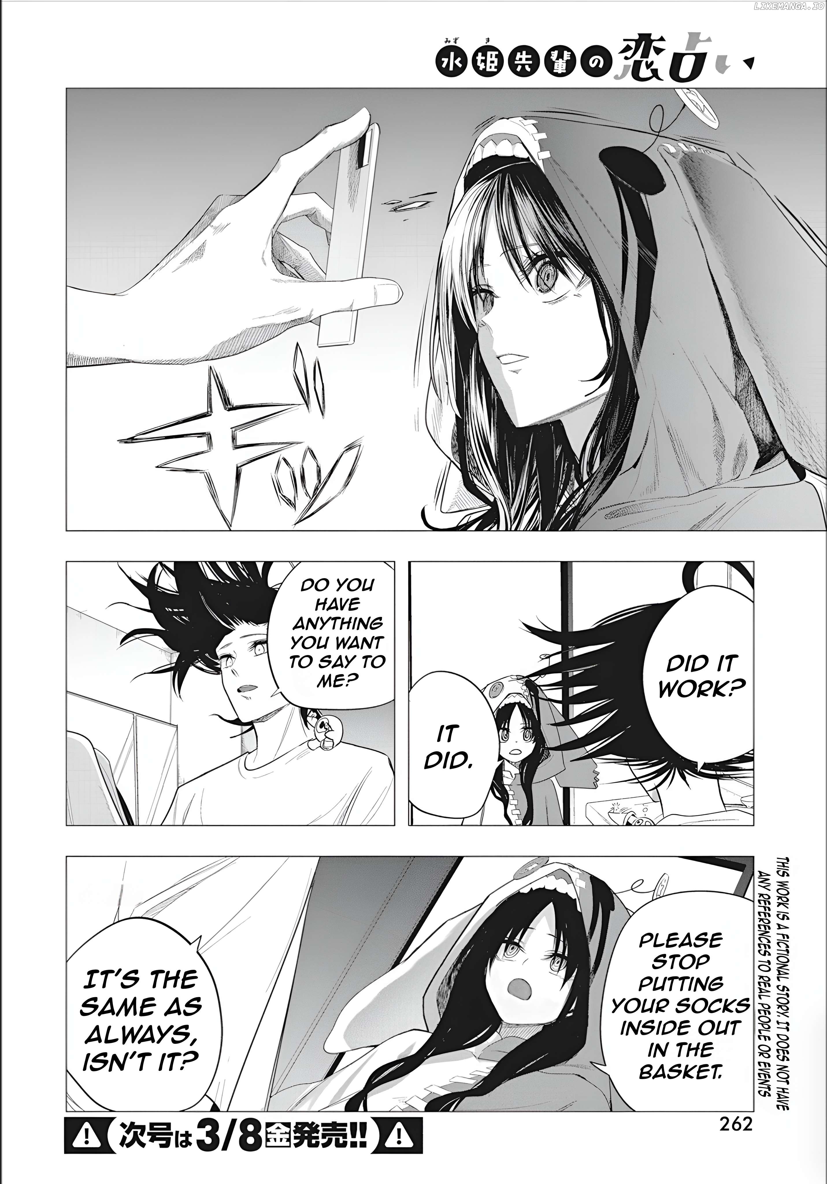 Mizuki-Senpai No Koi Uranai Chapter 45 - page 4