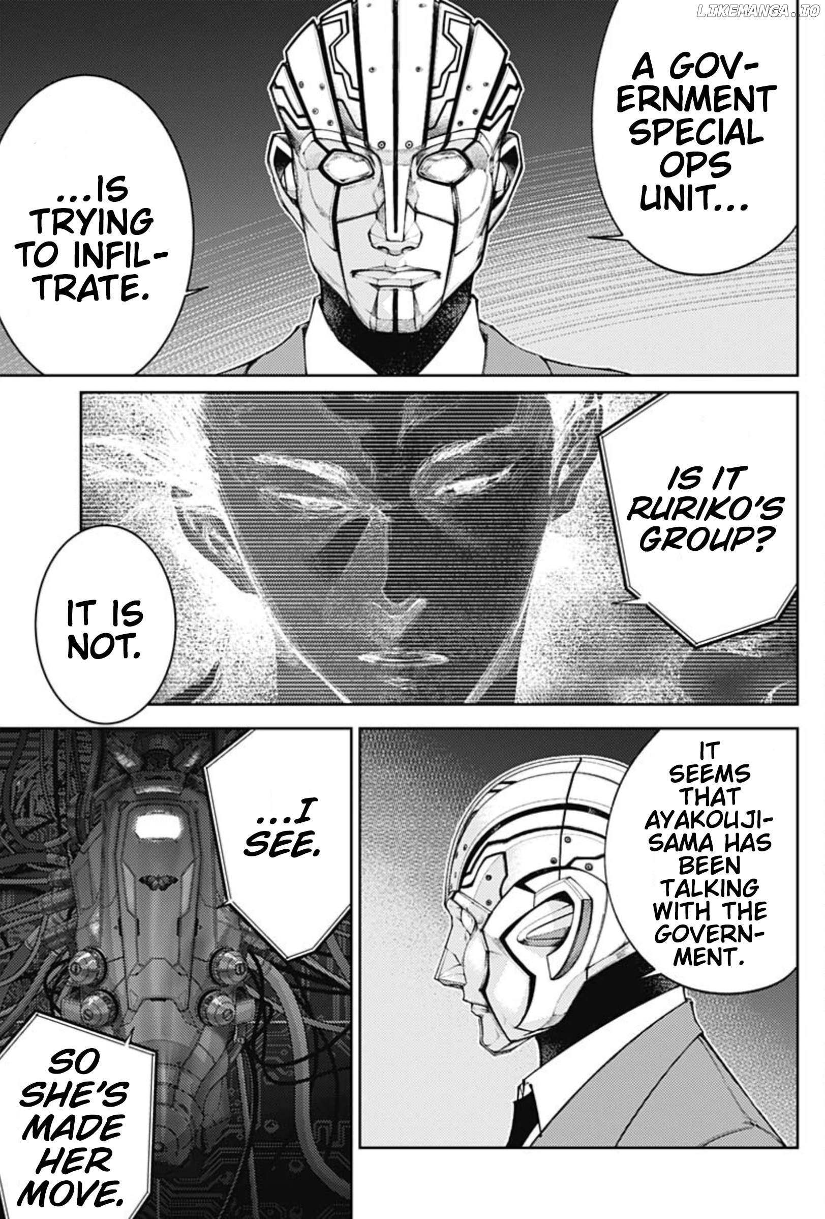 There is no true peace in this world -Shin Kamen Rider SHOCKER SIDE- Chapter 75 - page 15