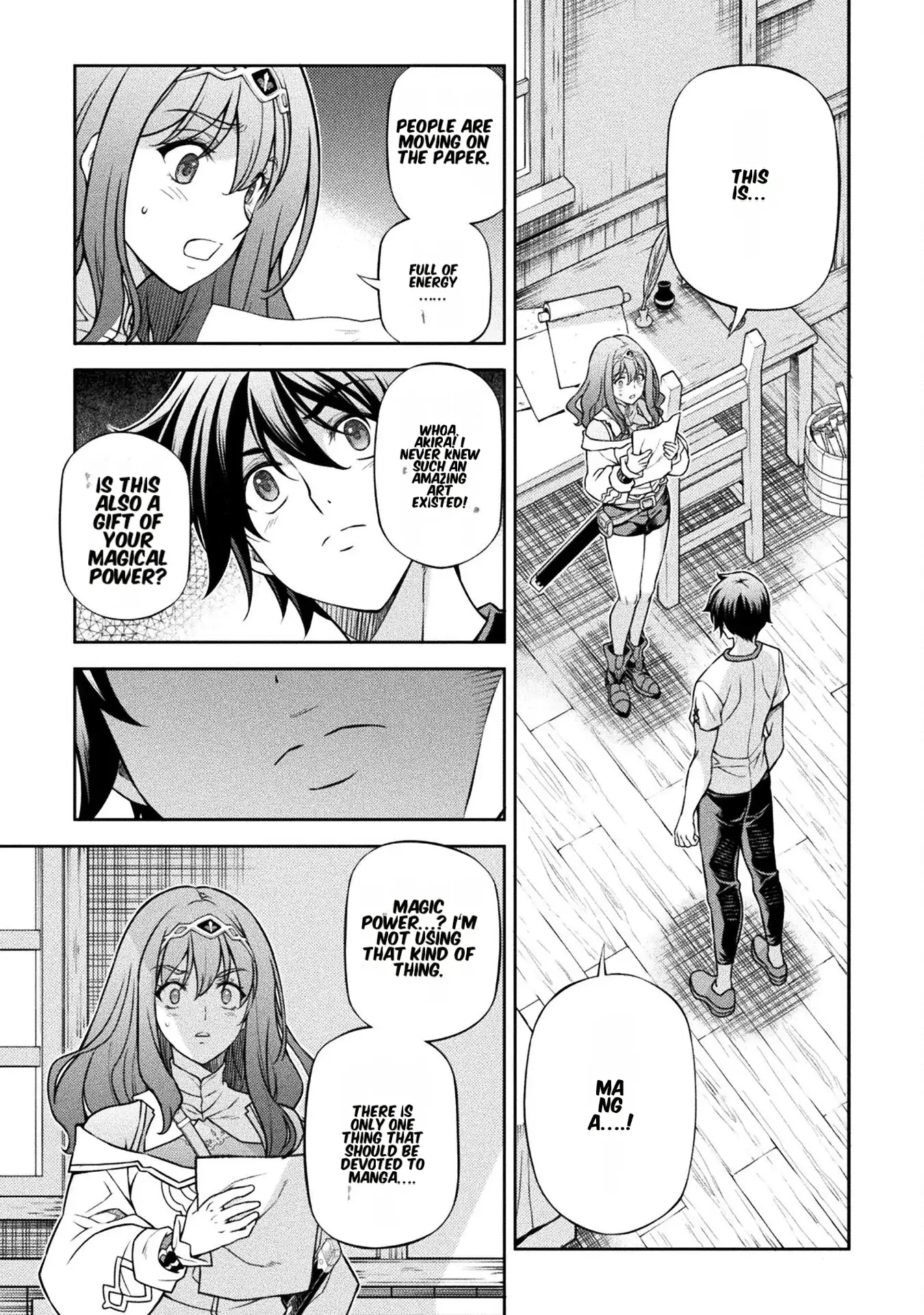 Drawing: The Greatest Mangaka Becomes A Skilled “Martial Artist” In Another World Chapter 120 - page 14