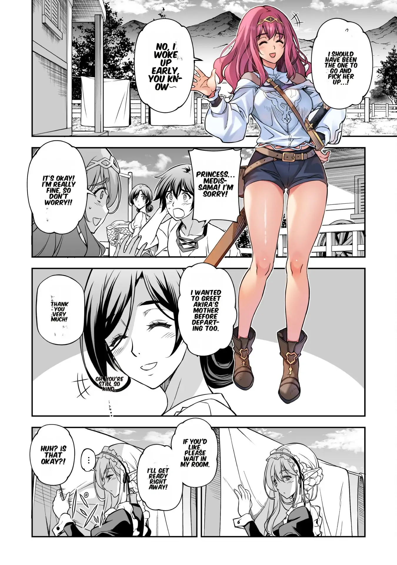 Drawing: The Greatest Mangaka Becomes A Skilled “Martial Artist” In Another World Chapter 120 - page 7