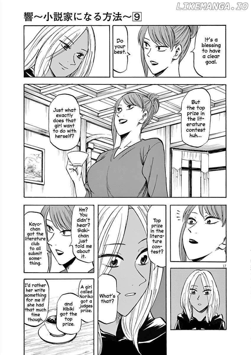 Hibiki - Shousetsuka ni Naru Houhou Chapter 76 - page 17