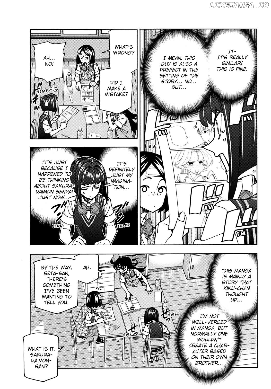 The Story Between a Dumb Prefect and a High School Girl with an Inappropriate Skirt Length Chapter 76 - page 7