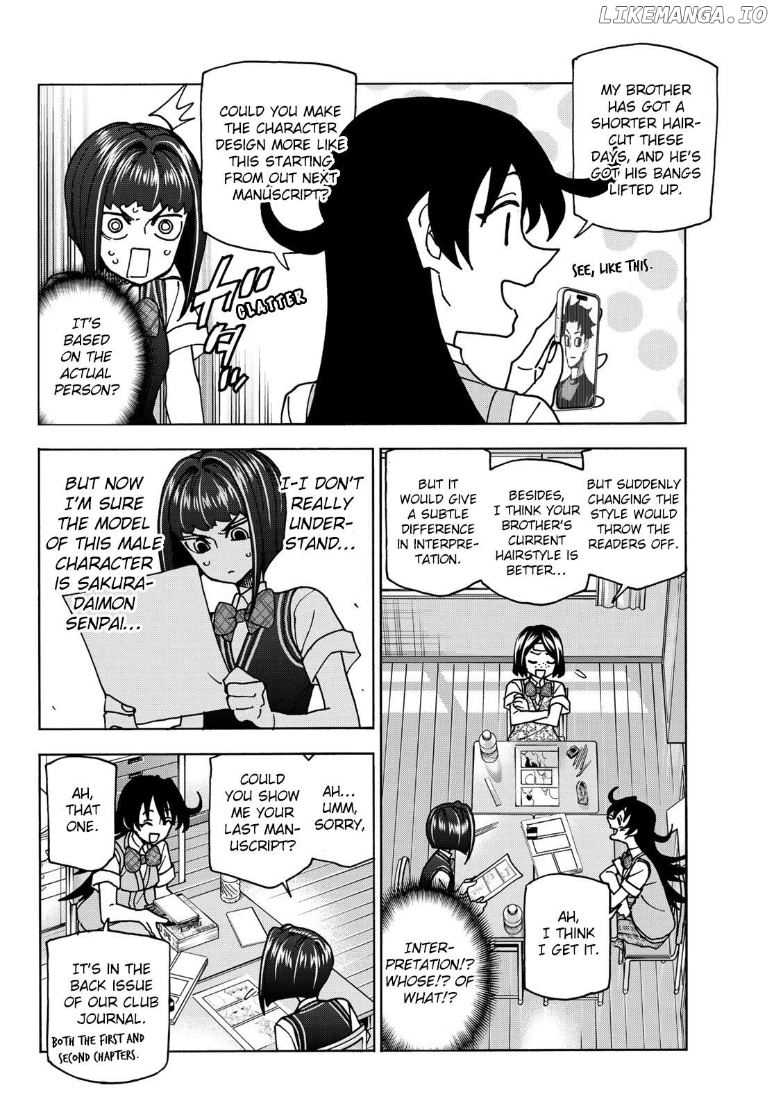The Story Between a Dumb Prefect and a High School Girl with an Inappropriate Skirt Length Chapter 76 - page 8