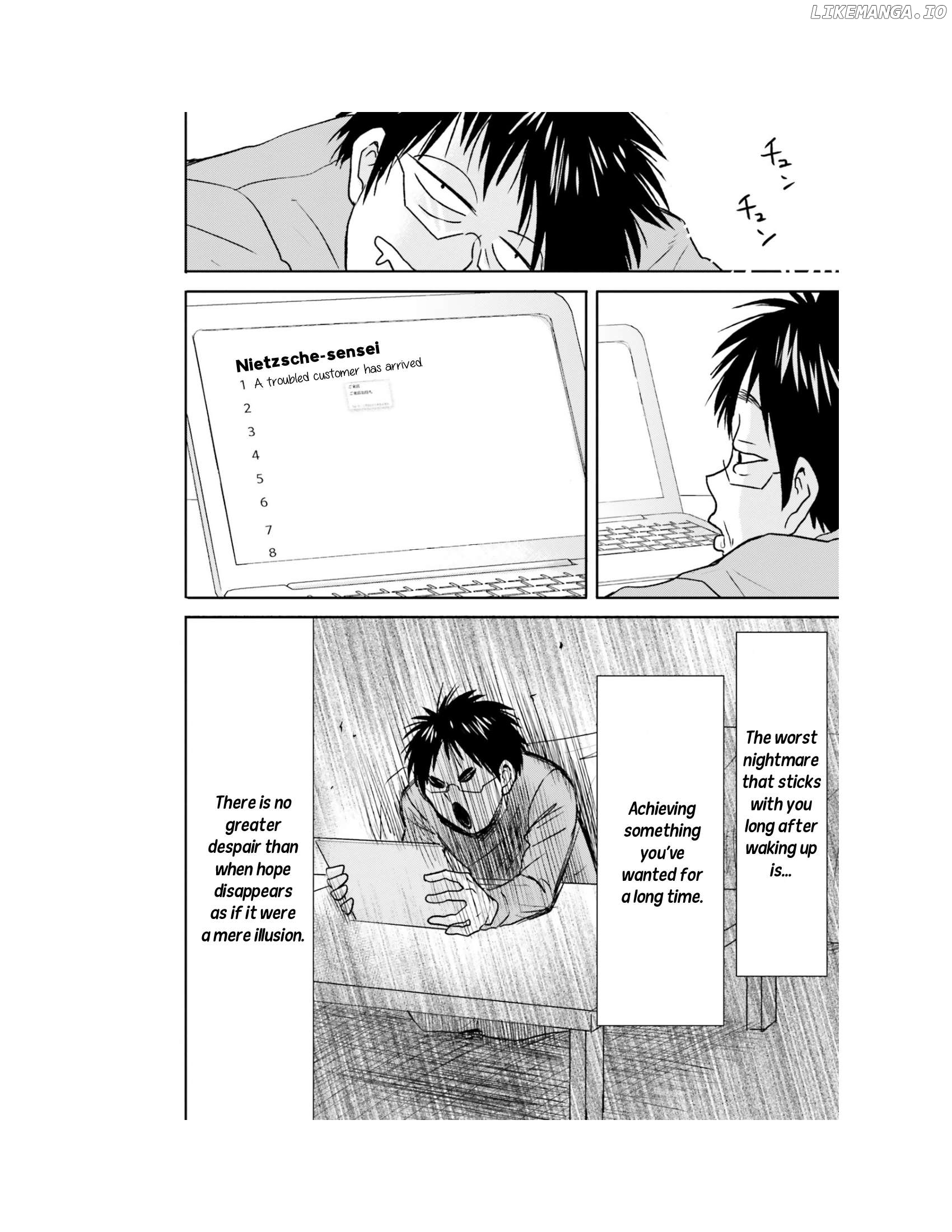 Nietzsche-sensei - Konbini ni, Satori Sedai no Shinjin ga Maiorita Chapter 60 - page 21