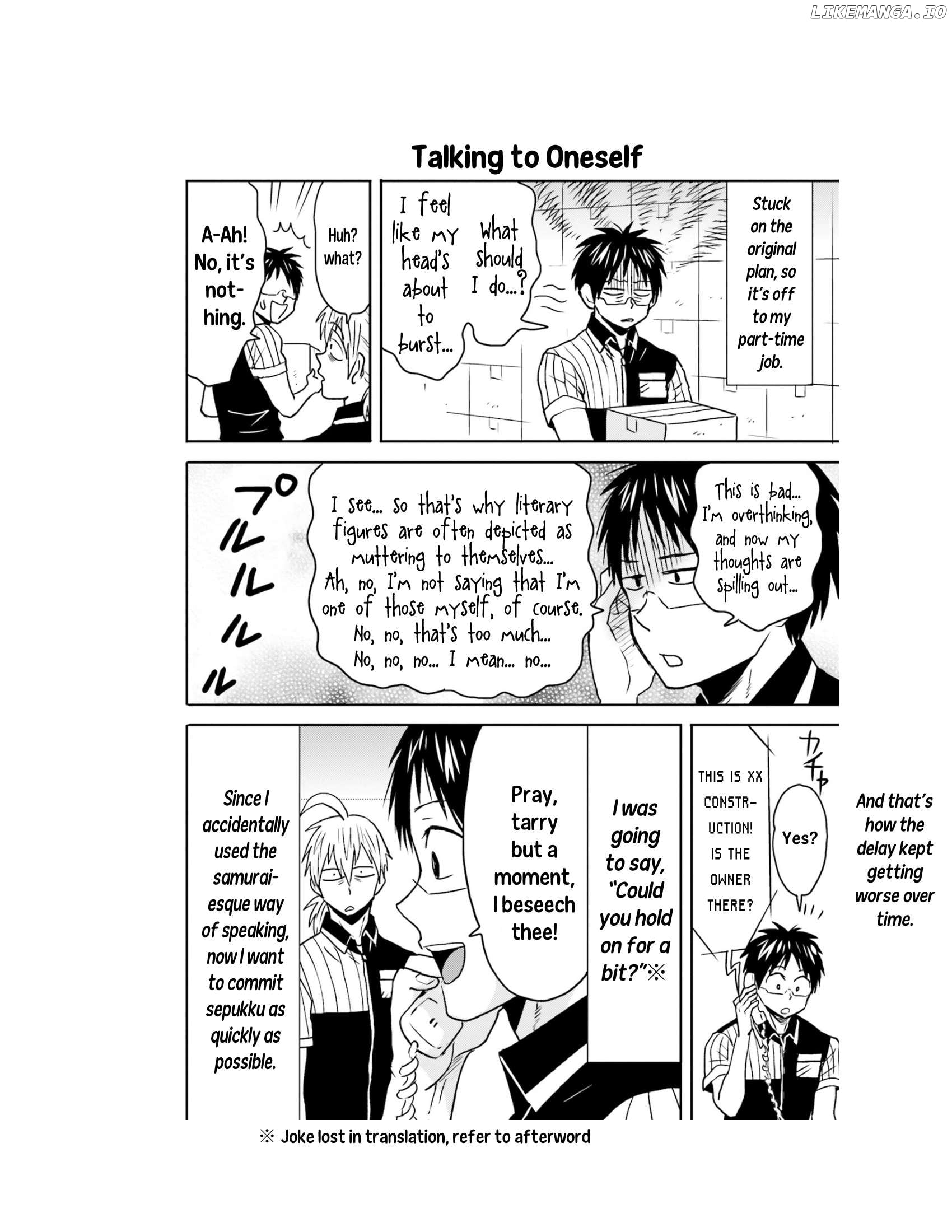 Nietzsche-sensei - Konbini ni, Satori Sedai no Shinjin ga Maiorita Chapter 60 - page 5