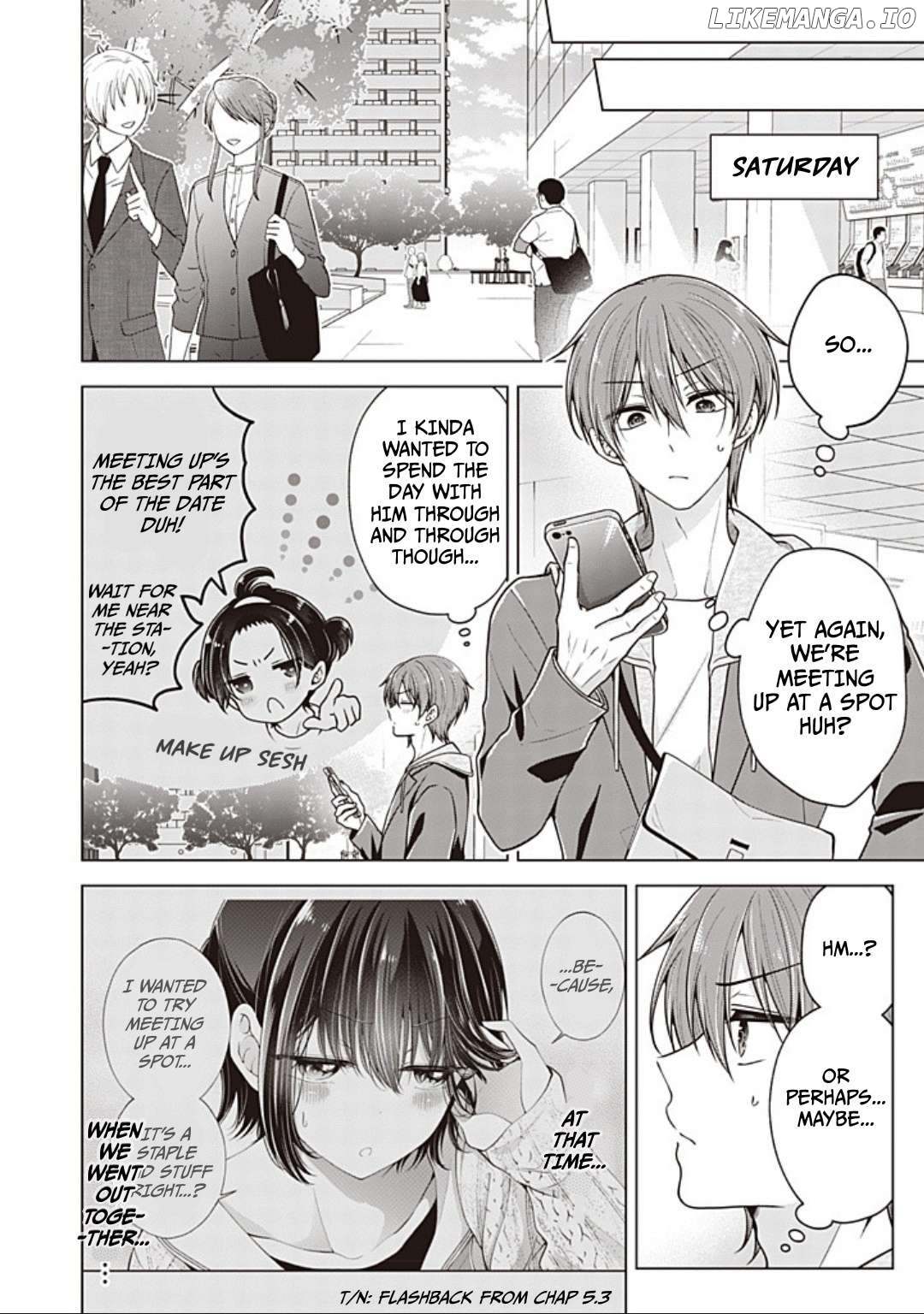 I Turned My Childhood Friend (♂) Into A Girl Chapter 93 - page 3