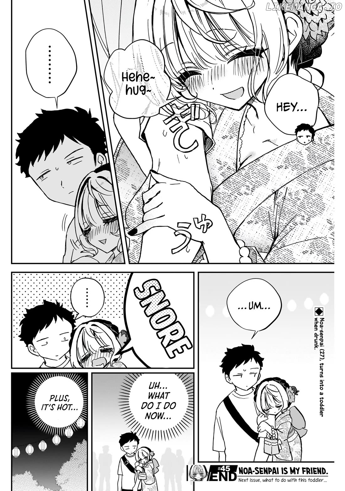Noa-Senpai Wa Tomodachi. Chapter 45 - page 19