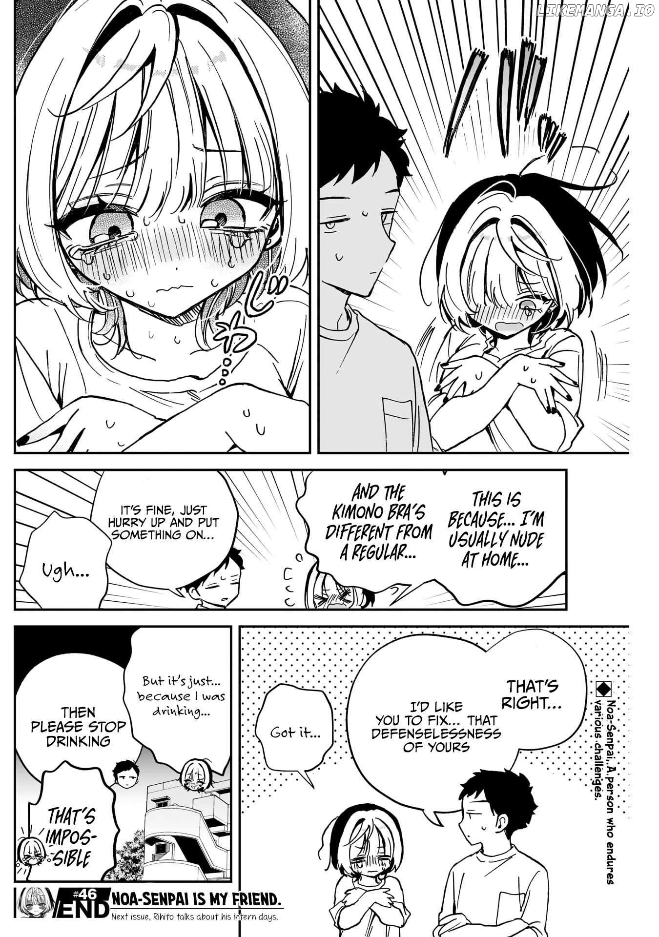 Noa-Senpai Wa Tomodachi. Chapter 46 - page 19