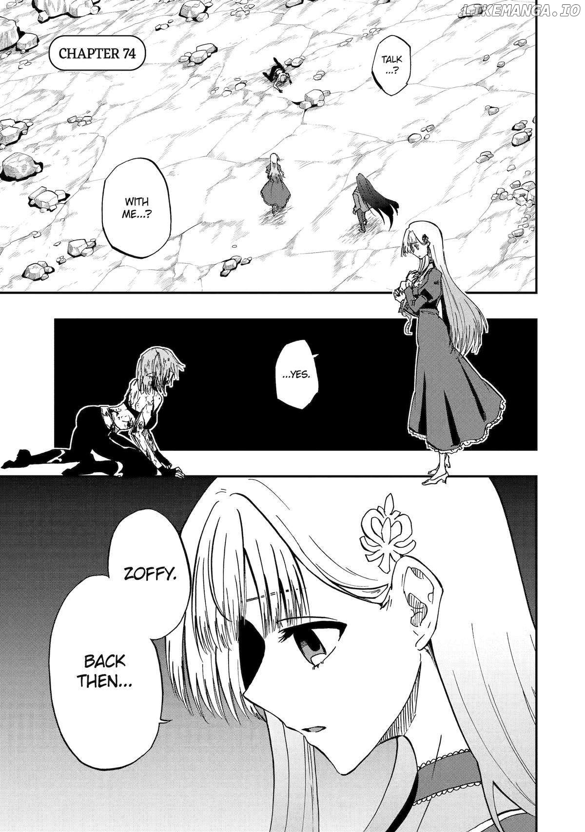 Ankoku Kishino no Ore desu Ga Saikyou no Hijiri Kishi wo Mezashimasu Chapter 74 - page 1