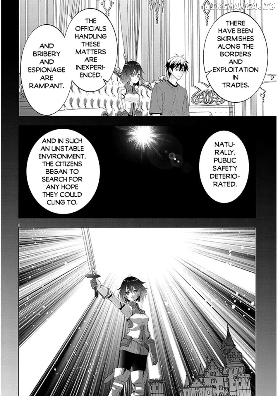 Maou Ni Natta Node, Dungeon Tsukutte Jingai Musume To Honobono Suru Chapter 77.1 - page 9