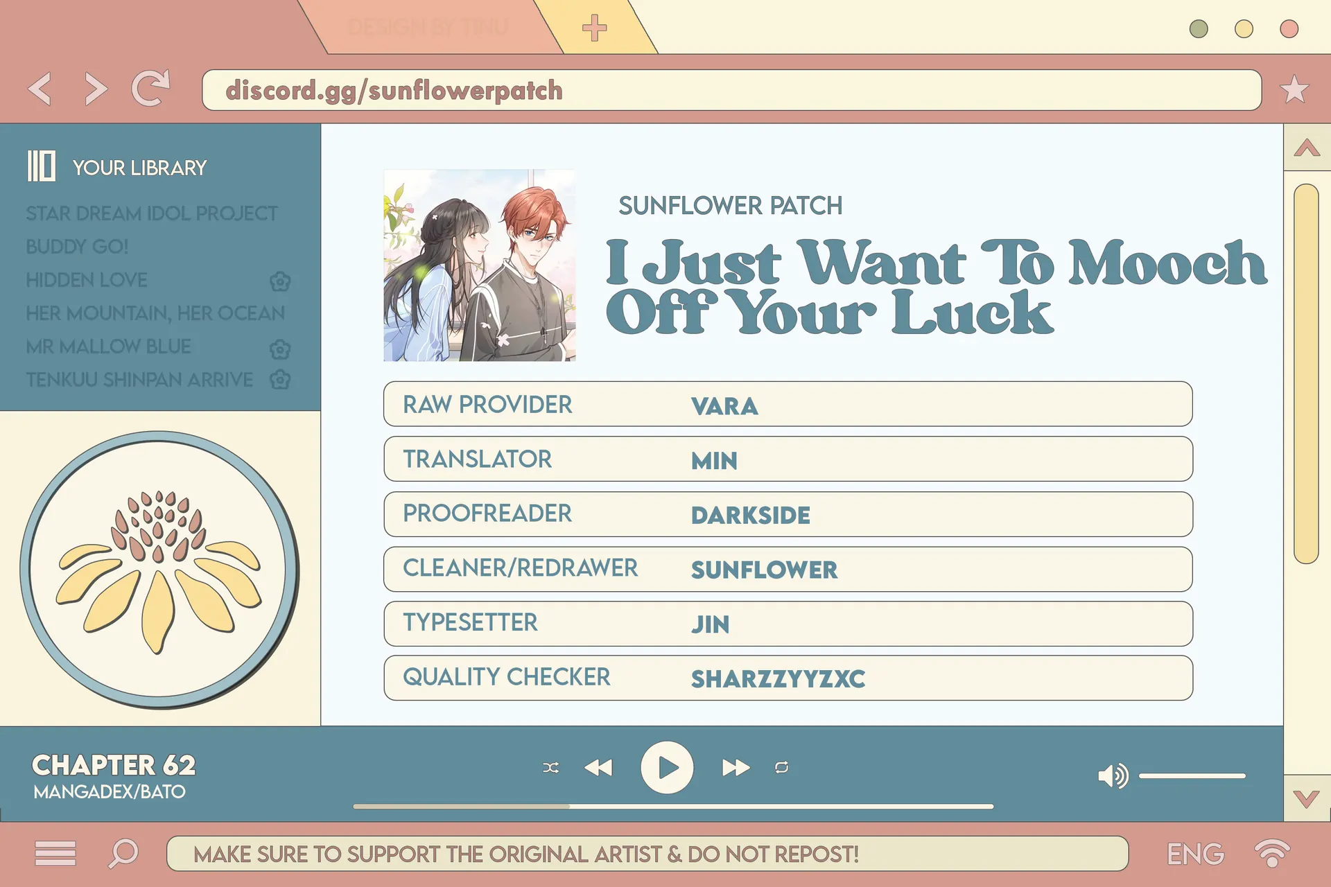 I Just Want To Mooch Off Your Luck Chapter 62 - page 61