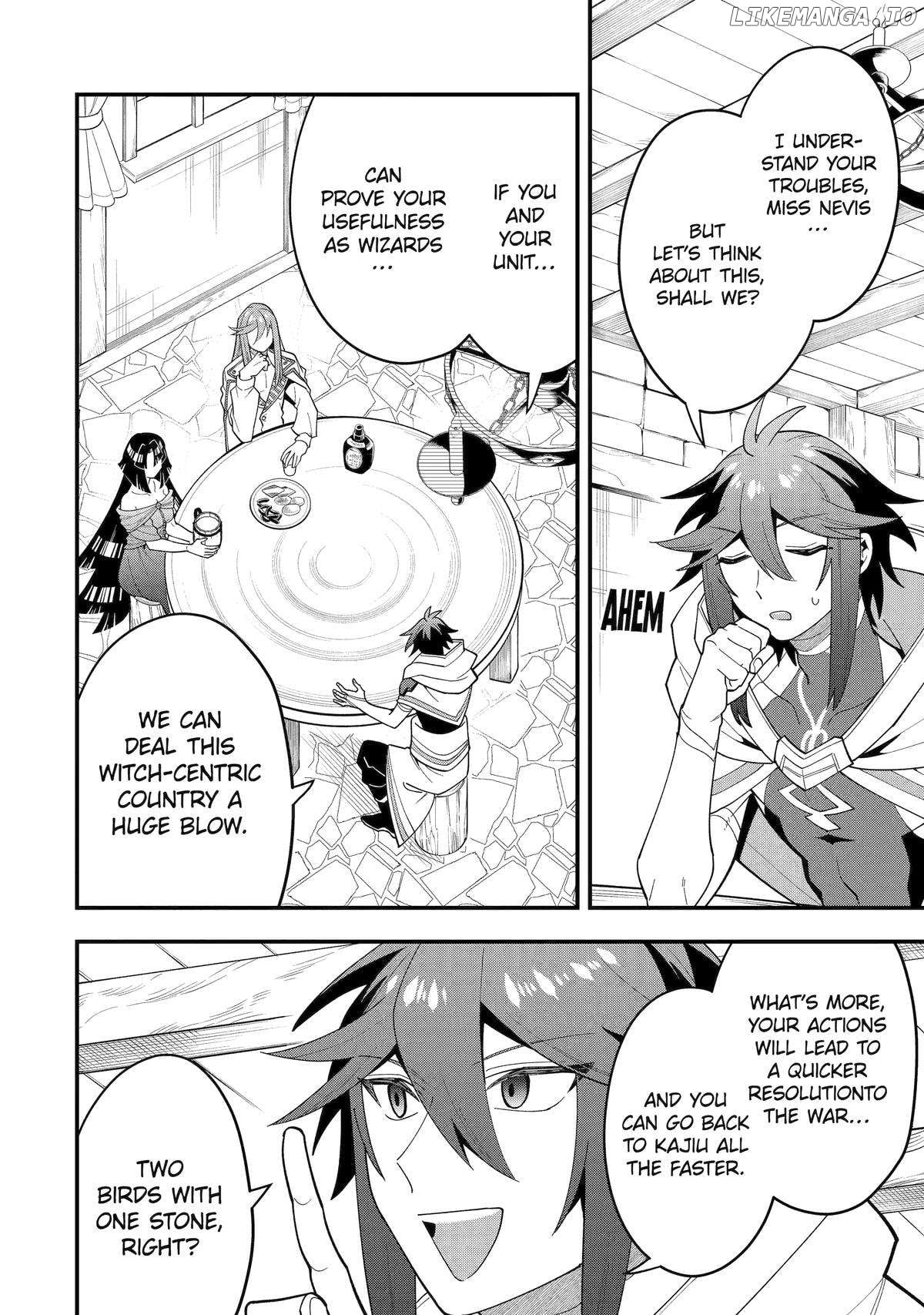 Kouryakuhon o Kushi Suru Saikyou no Mahoutsukai ~< Meirei sa Sero > to wa Iwa Senai Oreryuu Mao Tobatsu Saizen Ruuto ~ Chapter 65 - page 12