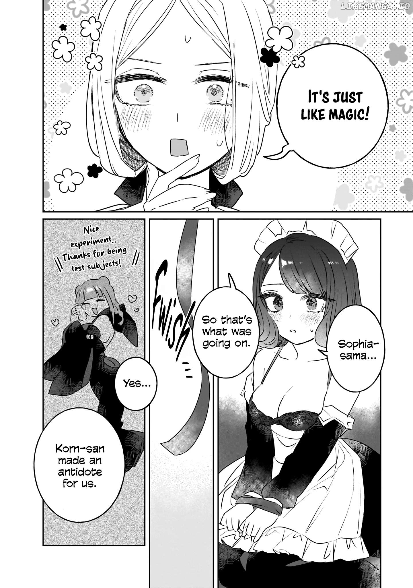 Sensory Sharing Maid-San! Chapter 16 - page 12