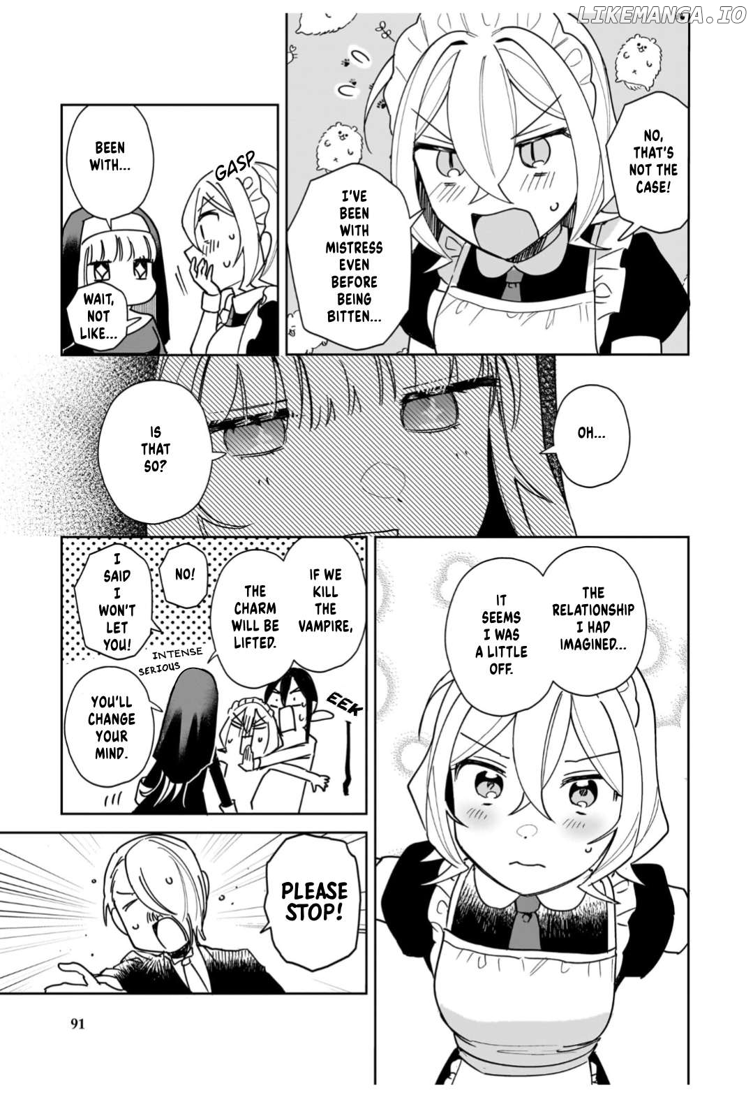 I Won’t Let Mistress Suck My Blood Chapter 9 - page 18