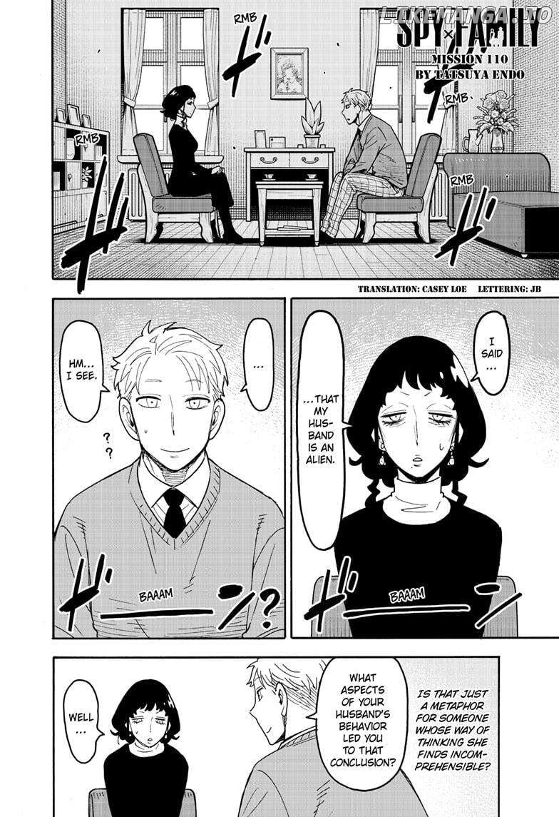 Spy X Family Chapter 110 - page 1