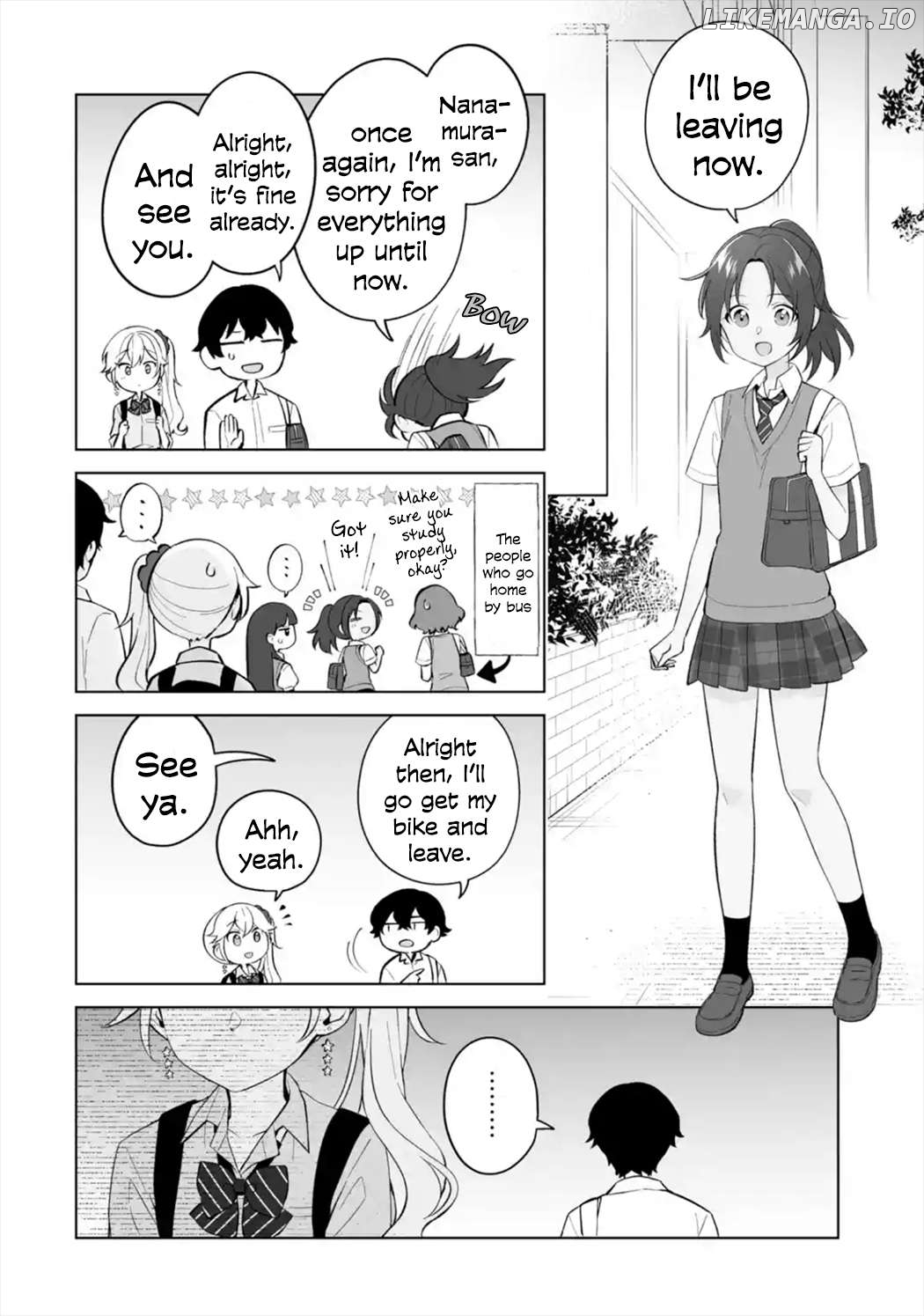 Please Leave Me Alone (For Some Reason, She Wants to Change a Lone Wolf's Helpless High School Life.) Chapter 28 - page 10
