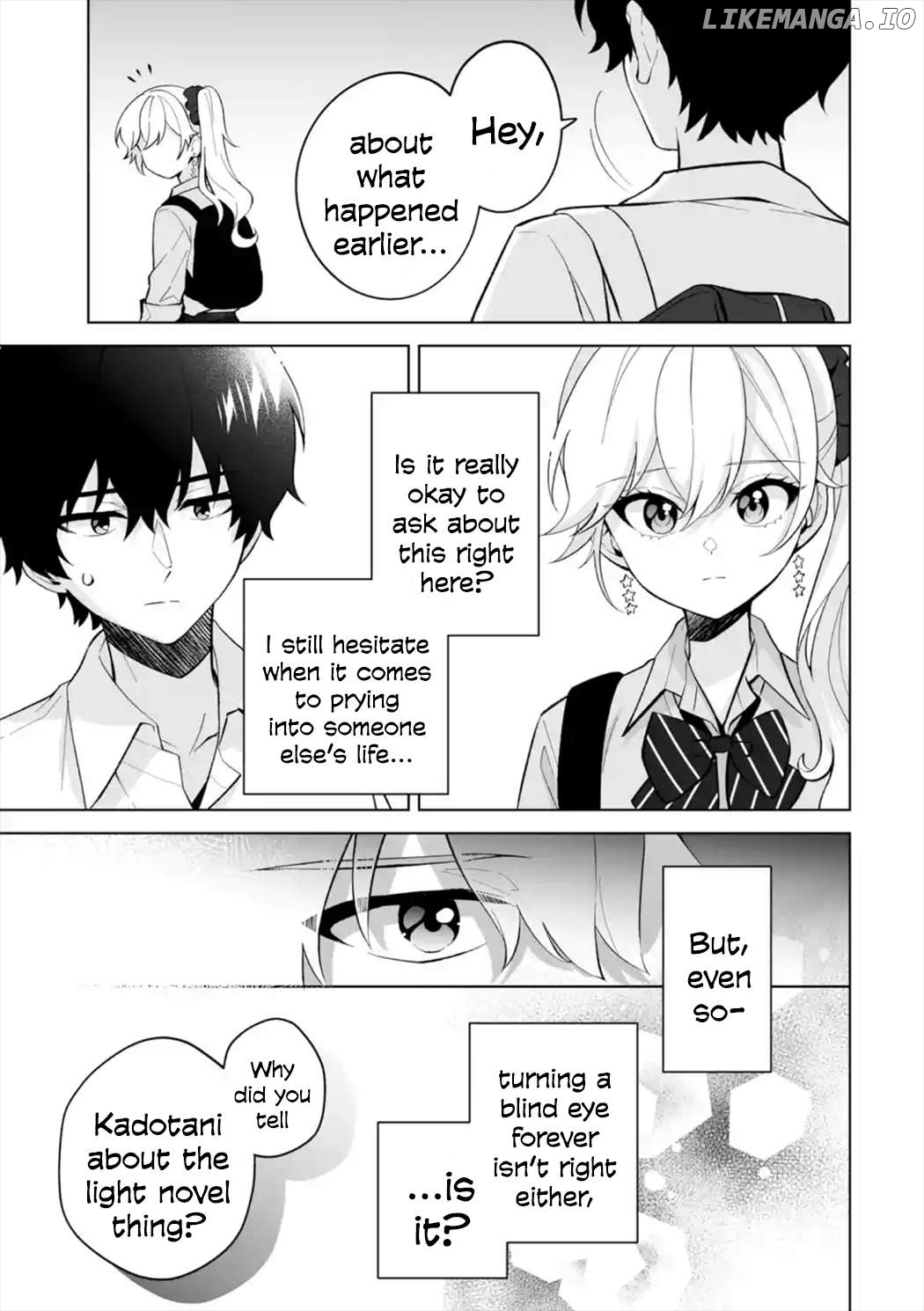 Please Leave Me Alone (For Some Reason, She Wants to Change a Lone Wolf's Helpless High School Life.) Chapter 28 - page 11