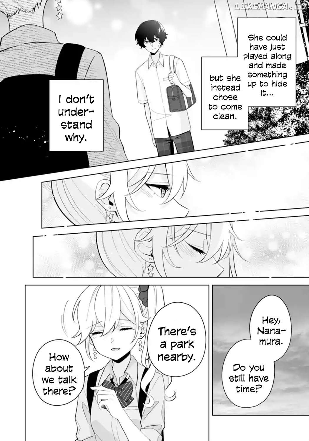 Please Leave Me Alone (For Some Reason, She Wants to Change a Lone Wolf's Helpless High School Life.) Chapter 28 - page 12