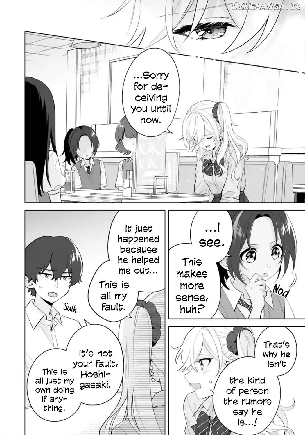 Please Leave Me Alone (For Some Reason, She Wants to Change a Lone Wolf's Helpless High School Life.) Chapter 28 - page 2