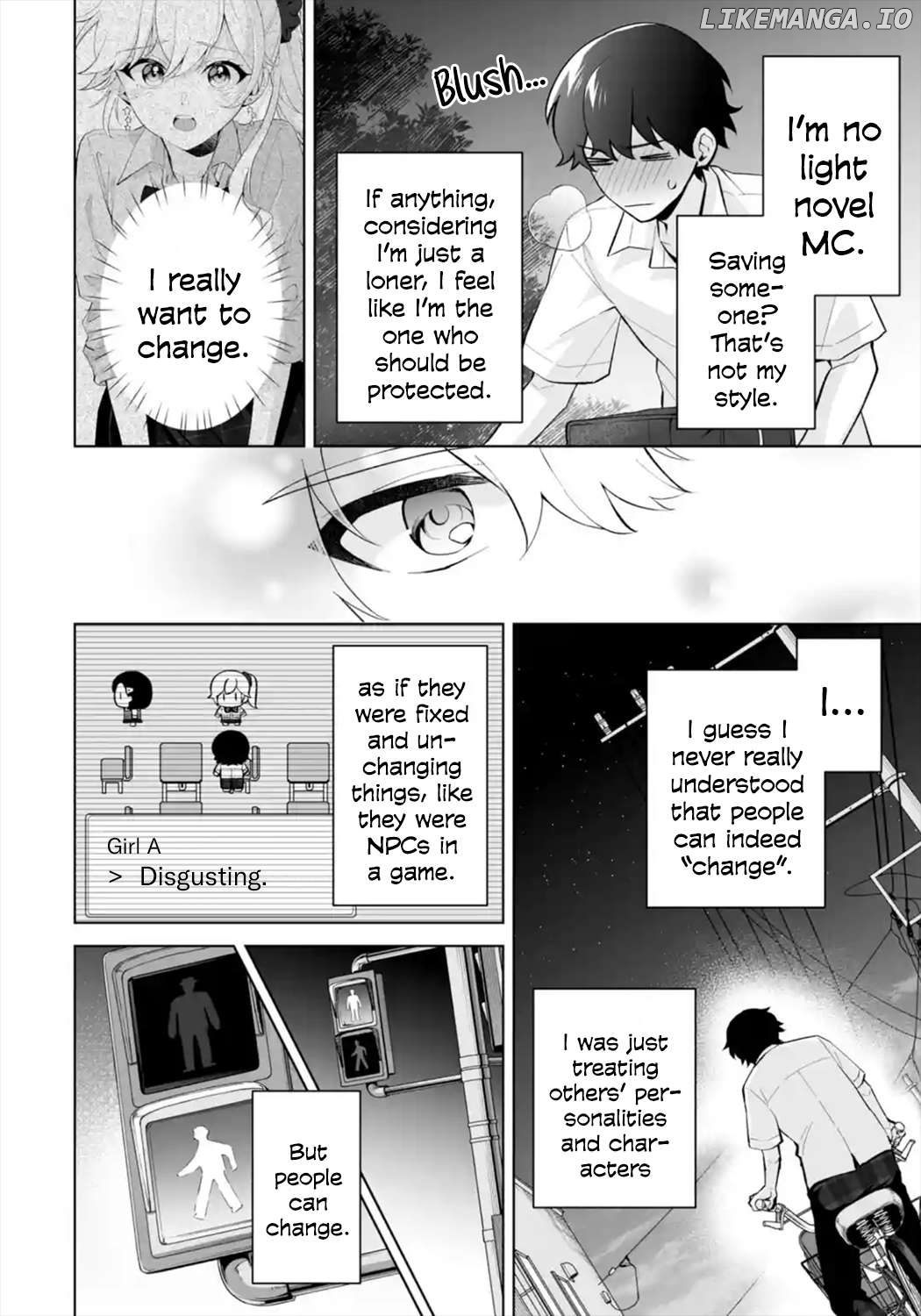 Please Leave Me Alone (For Some Reason, She Wants to Change a Lone Wolf's Helpless High School Life.) Chapter 28 - page 28