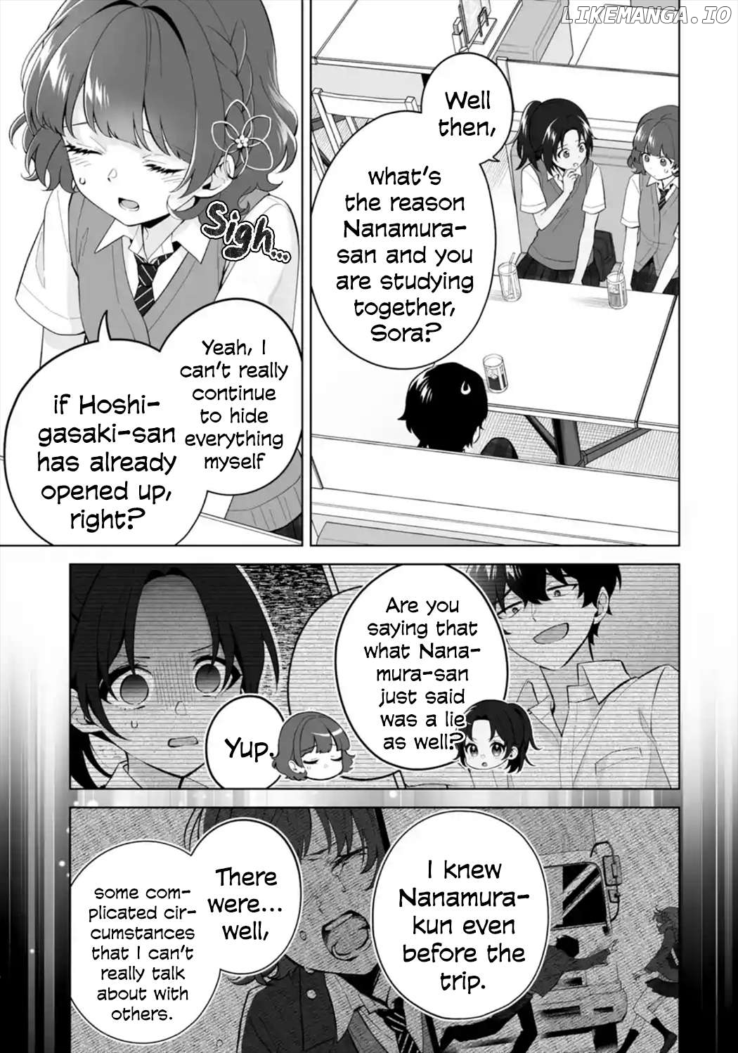 Please Leave Me Alone (For Some Reason, She Wants to Change a Lone Wolf's Helpless High School Life.) Chapter 28 - page 3