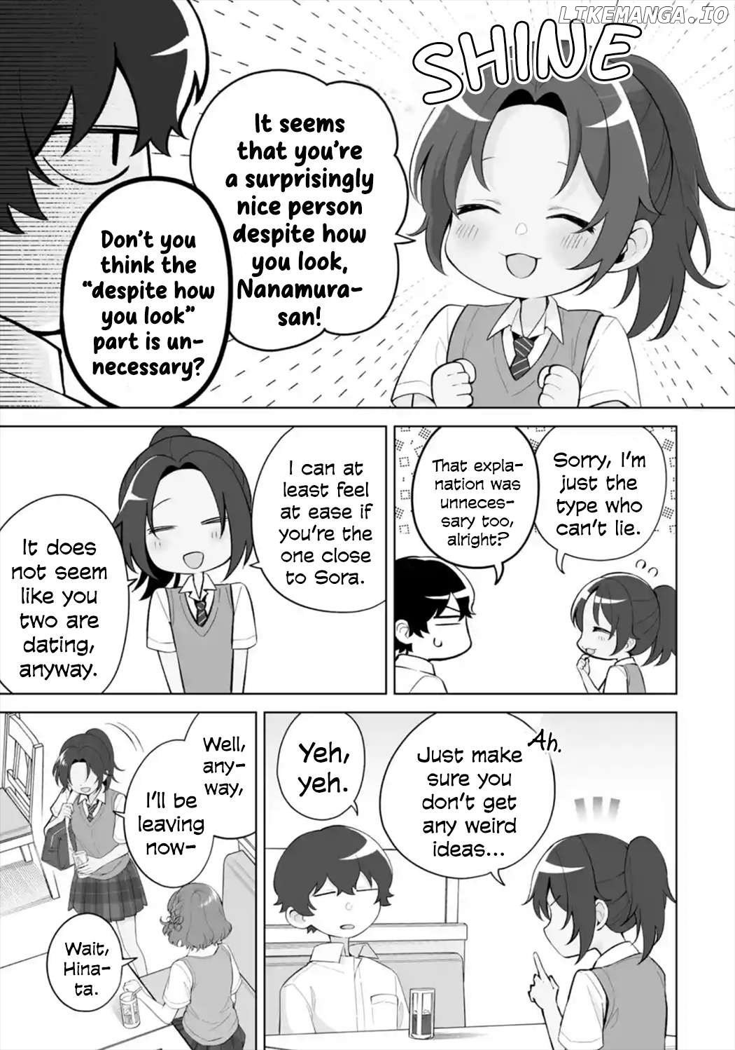 Please Leave Me Alone (For Some Reason, She Wants to Change a Lone Wolf's Helpless High School Life.) Chapter 28 - page 7