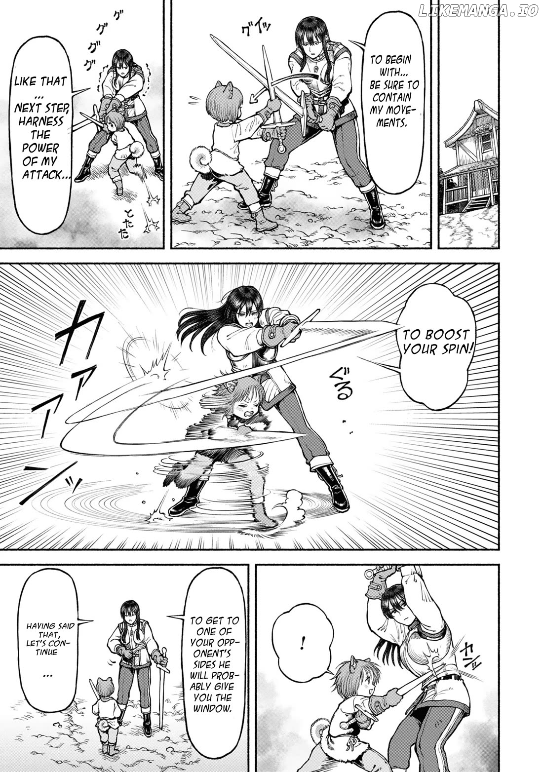 Onna Kishi To Kemomimi No Ko Chapter 40 - page 3