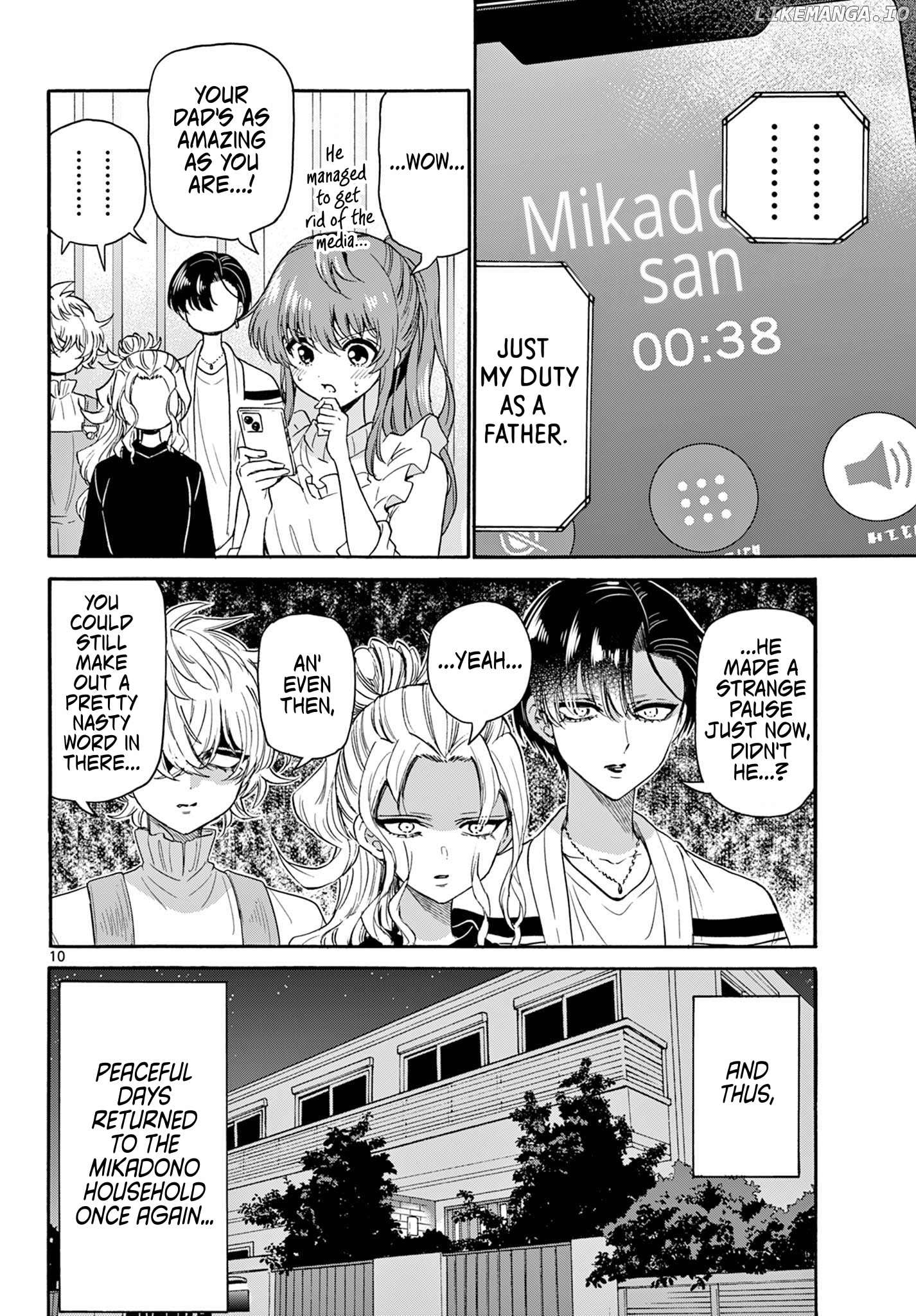 Mikadono Sanshimai Wa Angai, Choroi Chapter 142 - page 10