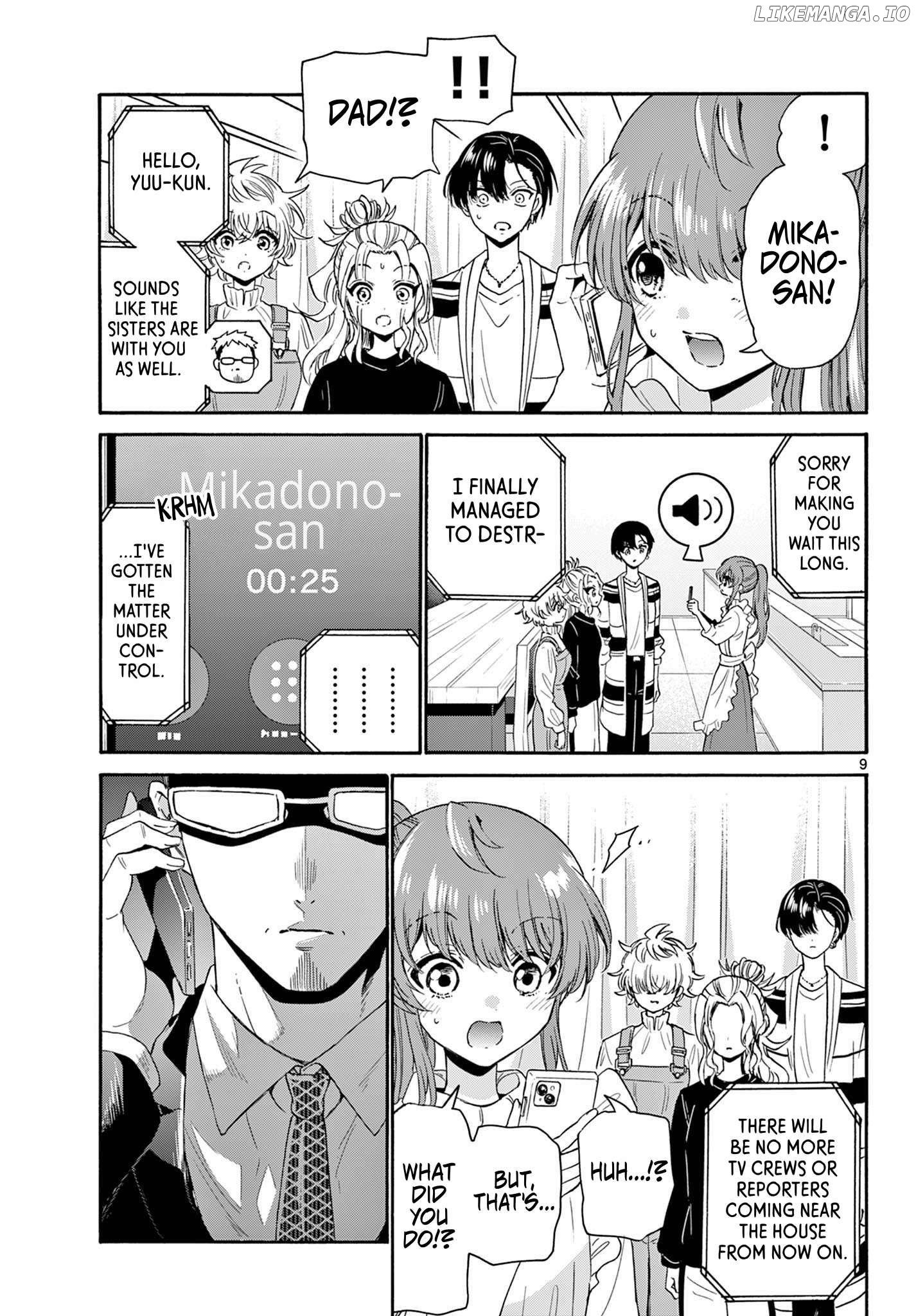 Mikadono Sanshimai Wa Angai, Choroi Chapter 142 - page 9