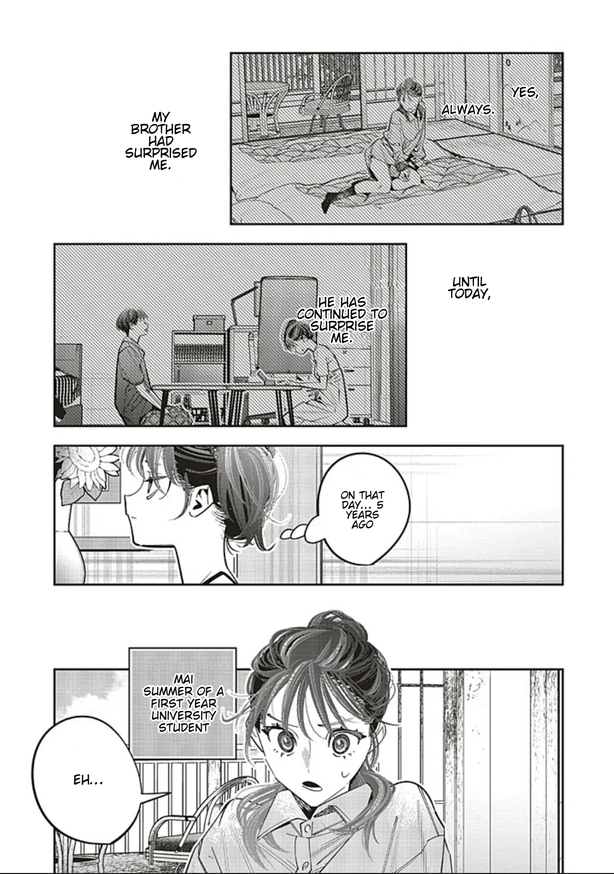 I Reincarnated As The Little Sister Of A Death Game Manga's Murder Mastermind And Failed Chapter 25 - page 3