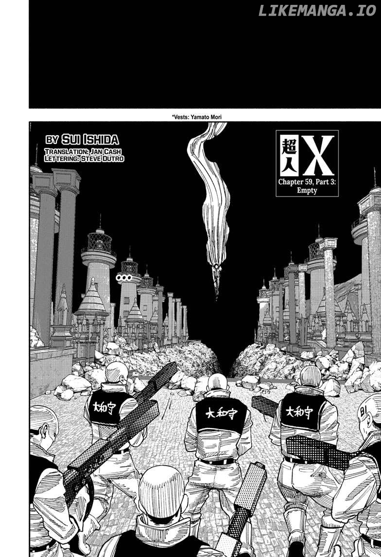 Choujin X Chapter 59.3 - page 1