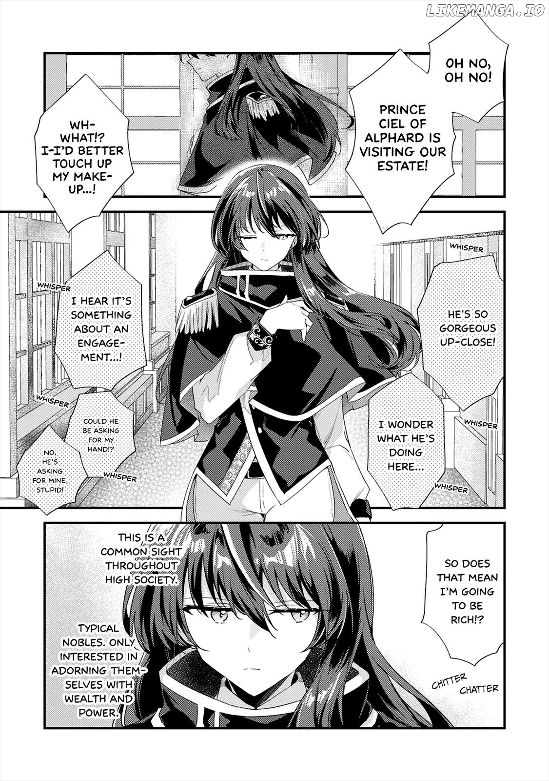 Kiraware Majo Reijou To Dansou Ouji No Kon’yaku Chapter 10 - page 1