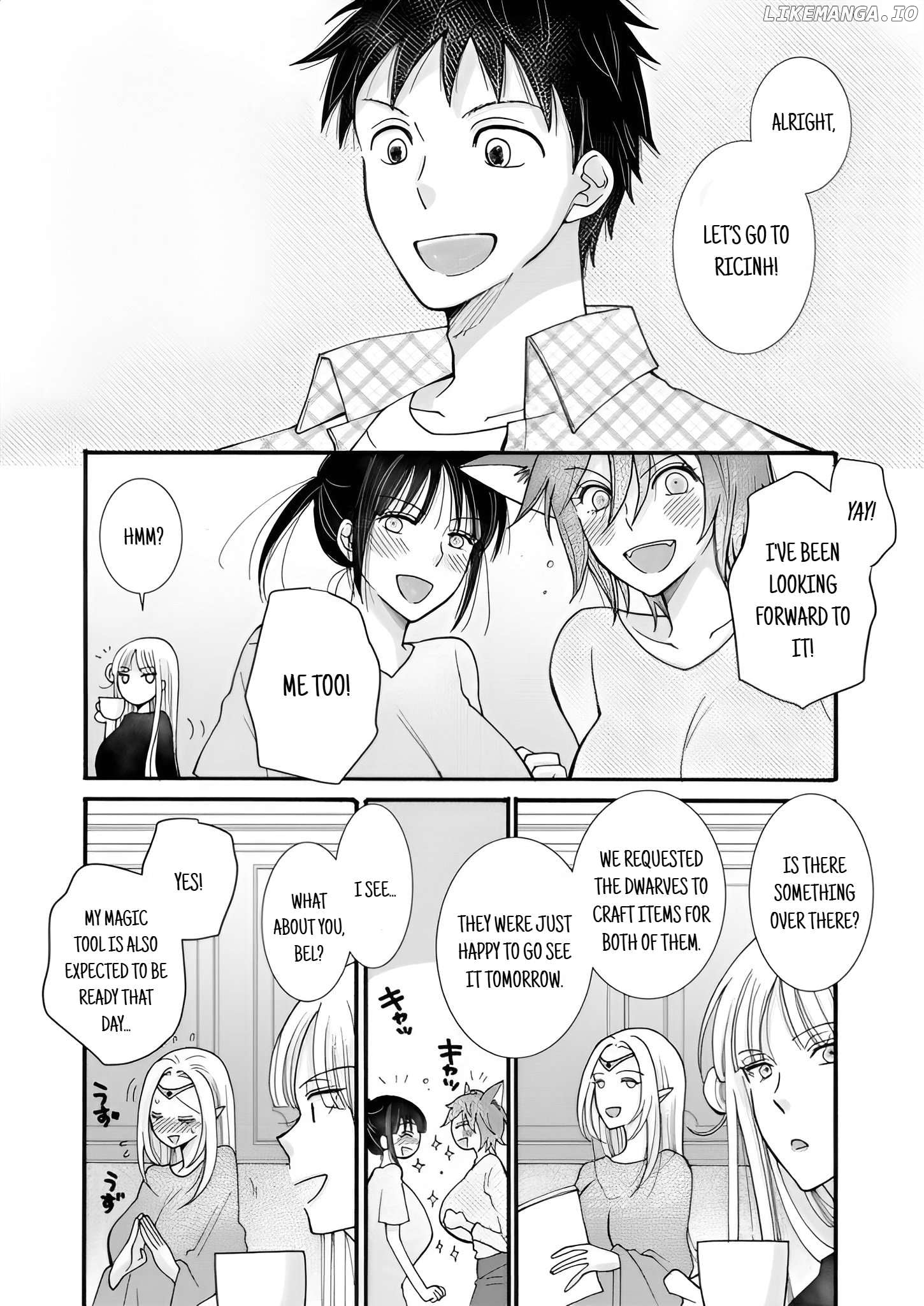 Ataerareta Skill Wo Tsukatte Kasei De Isekai Bijotachi To Ichaicha Shitai Chapter 22.2 - page 8